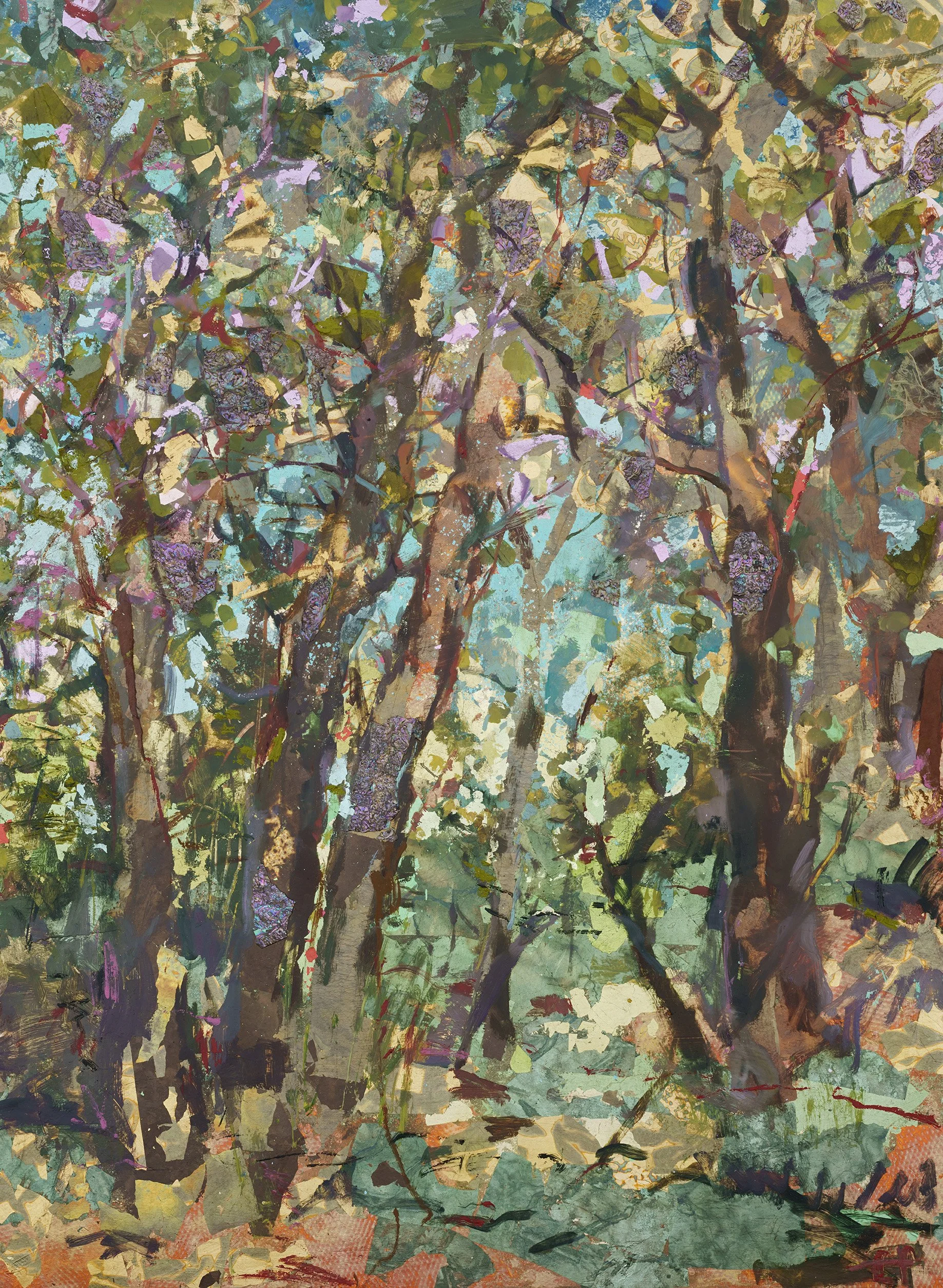When Trees Breathe (The Collective Breath, the Inhale/Exhale of Connection) | 40x30