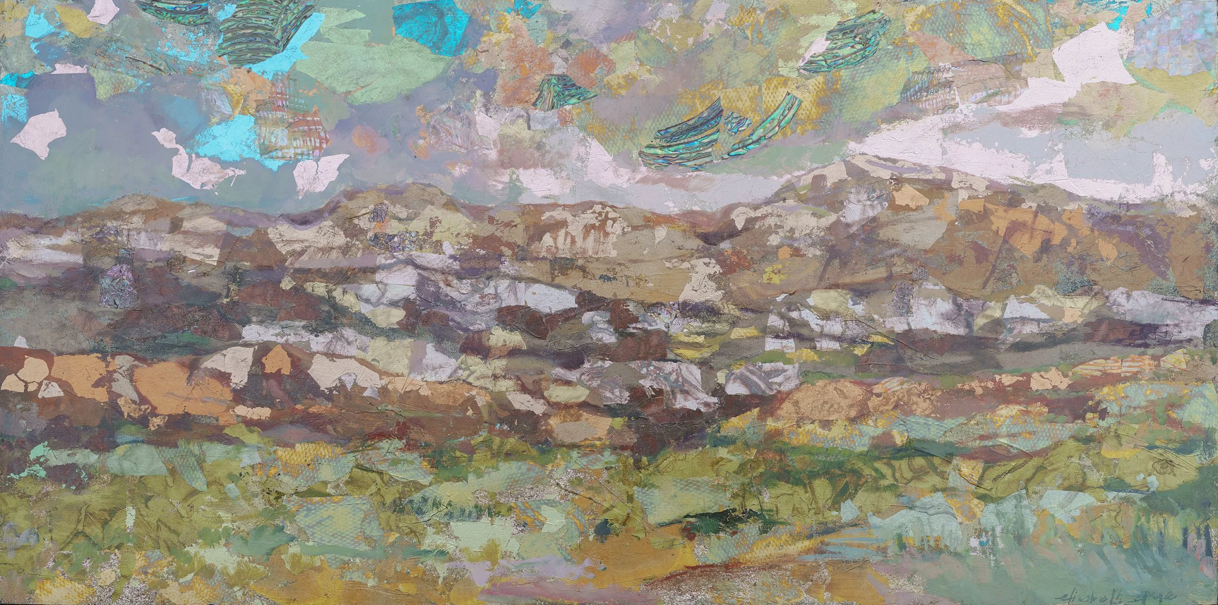 The Interior of the Heart | 24 x 48 in