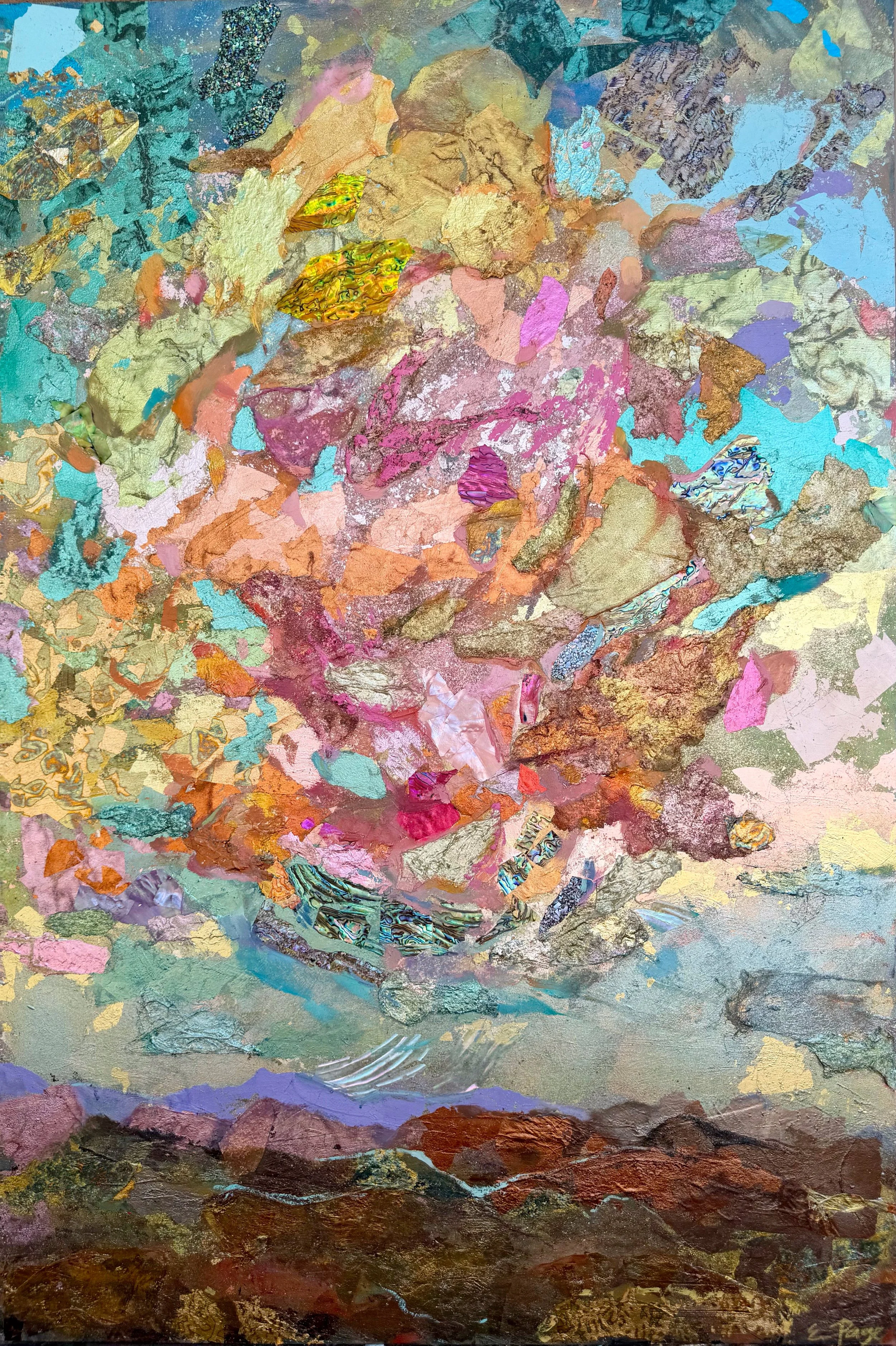 In a Cloud of Light | 30 x 45 in