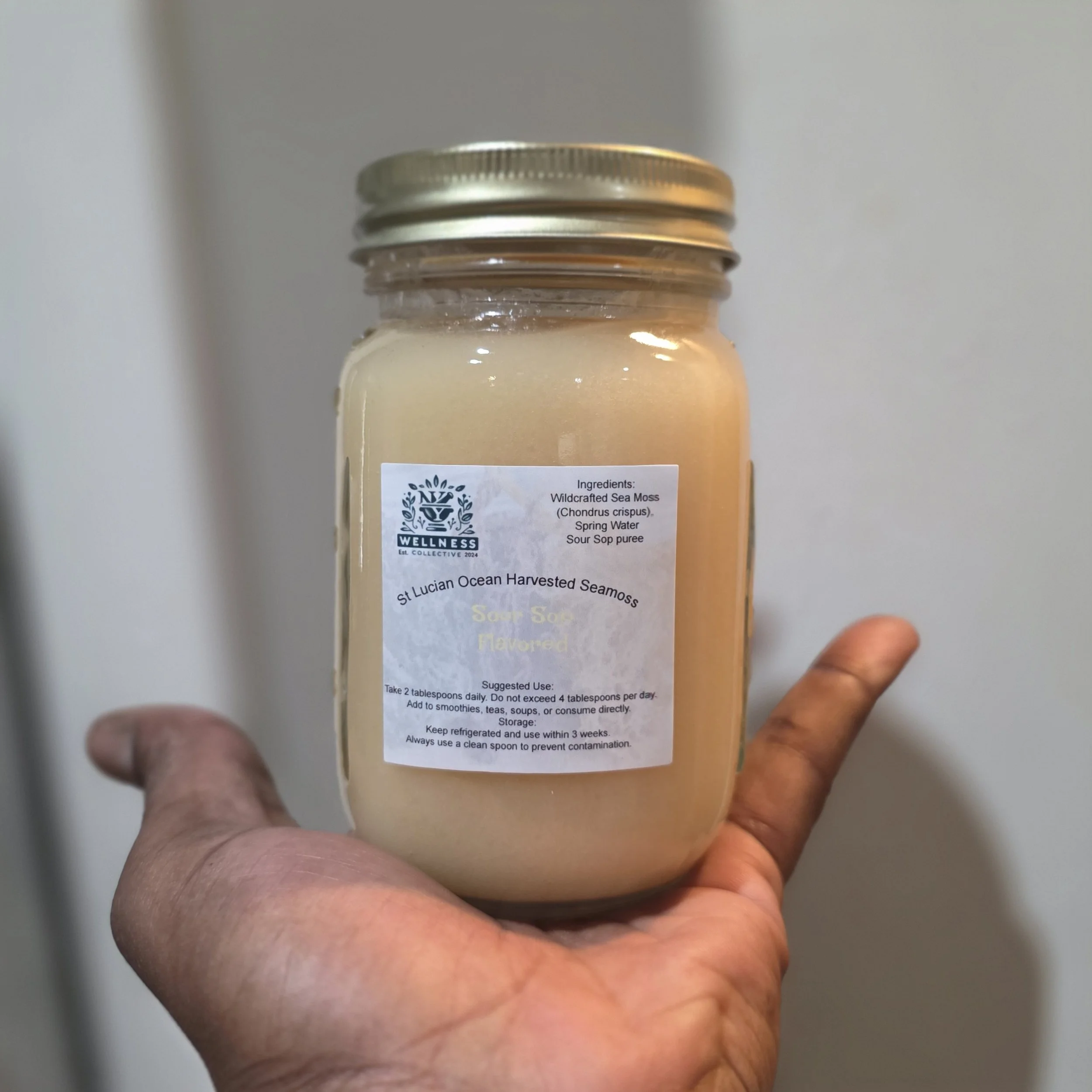 St. Lucian Seamoss Gel