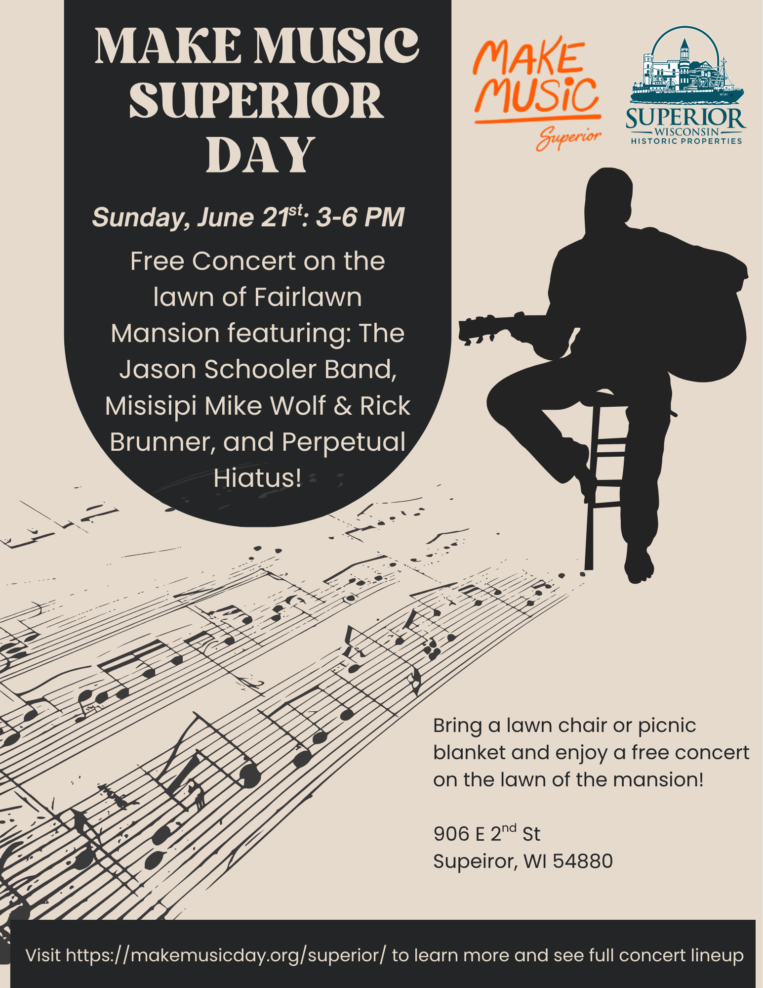 Make Music Superior Concert at Fairlawn