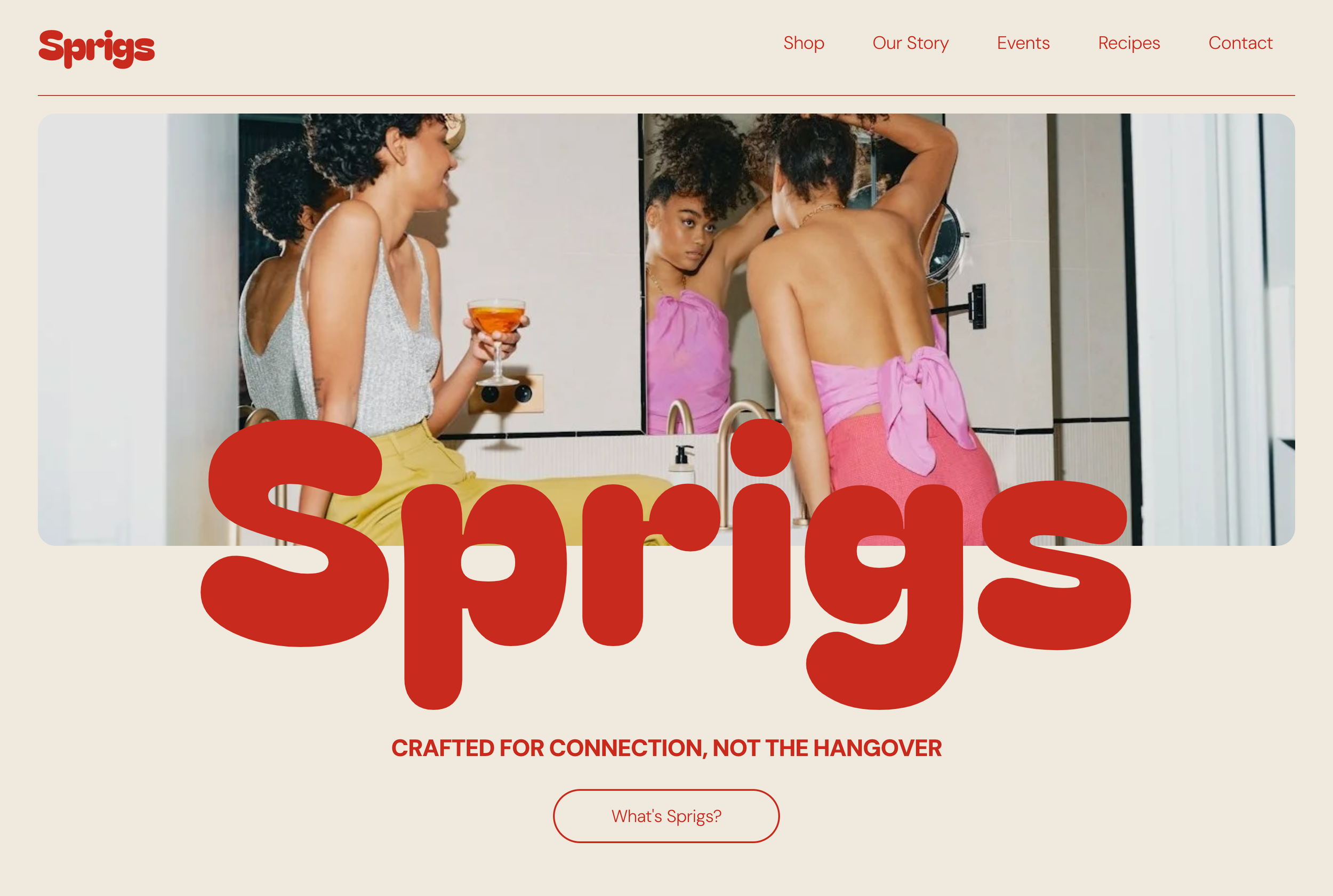 Sprigs // Small business & shop template