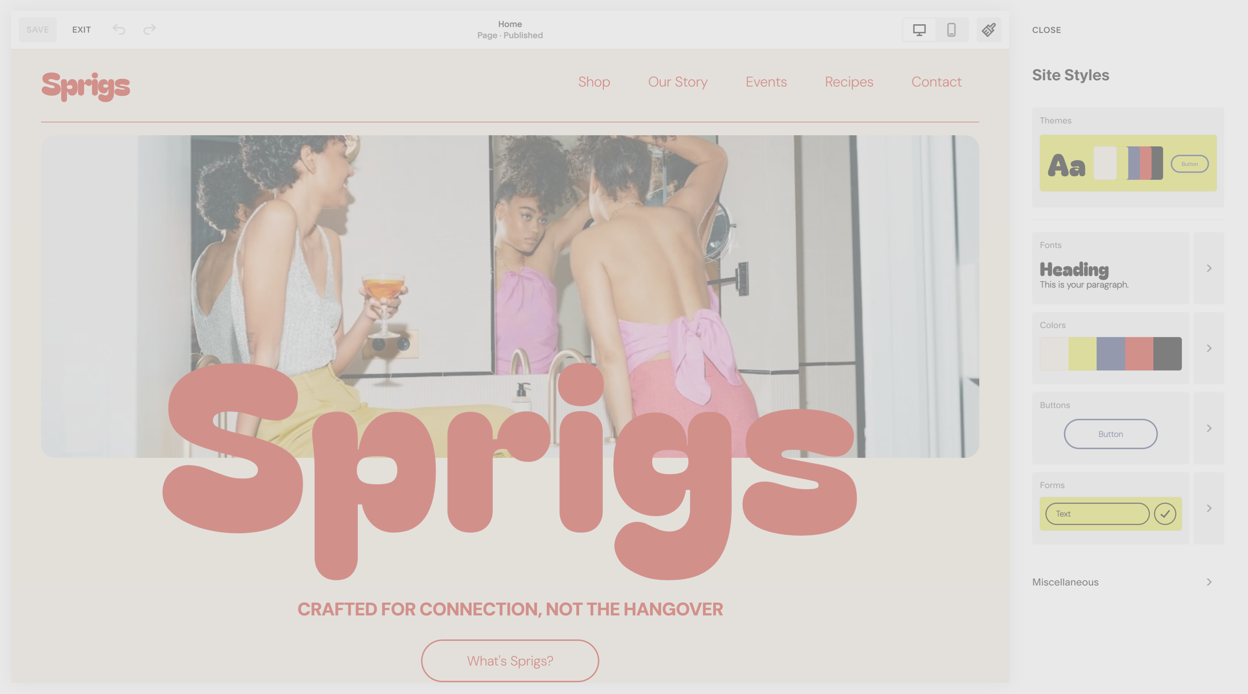 Install & brand setup