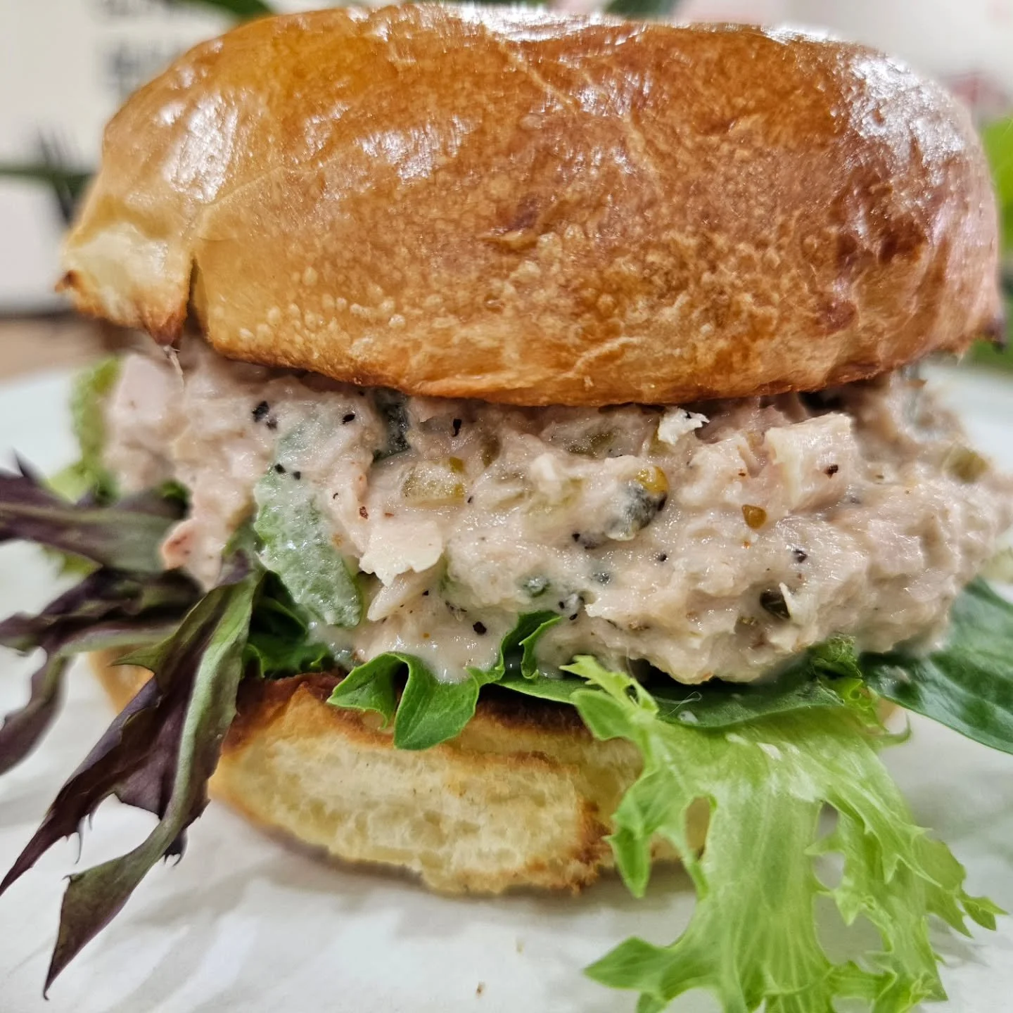 It's officially the weekend 🙌🏼 And we have a delicious Tuna Salad special for you! Get it on a toasted bun, wrap it with half egg salad or forget the carbs &amp; put it on a salad 🥗 Your choice!! Our fresh local eggs &amp; honey are back in stock!