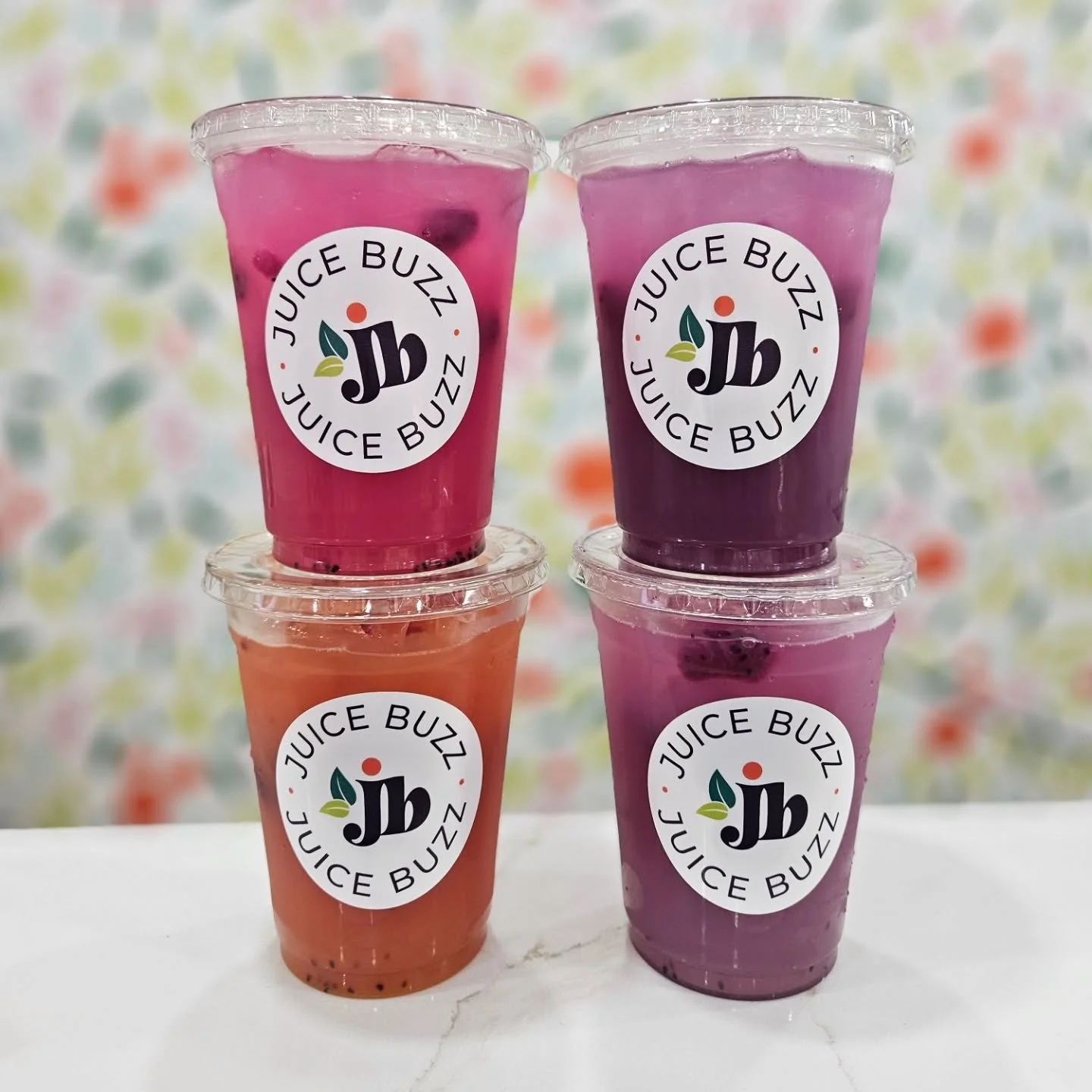 Clean Energy Refreshers ✨

Fuel your day the clean Juice Buzz way 🍋 Naturally caffeinated with green tea extract + coffeeberry for a smooth, feel-good boost&mdash;no crash, just clarity ✨️

Choose your vibe ⬇️
💖 Dragonfruit
🌟 Starfruit
🫐 Berry Bl