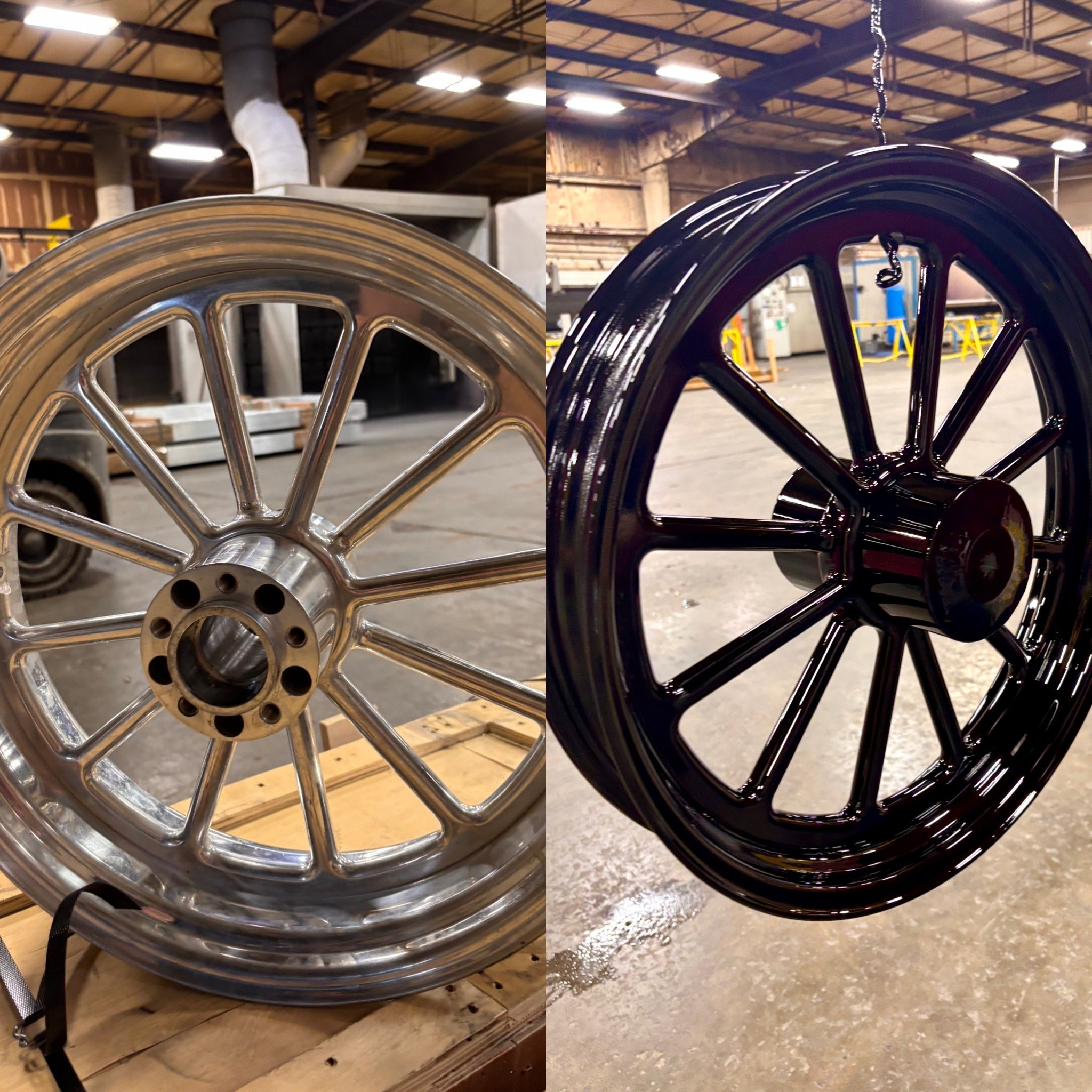 High Gloss Powder Coating for Motorcycles