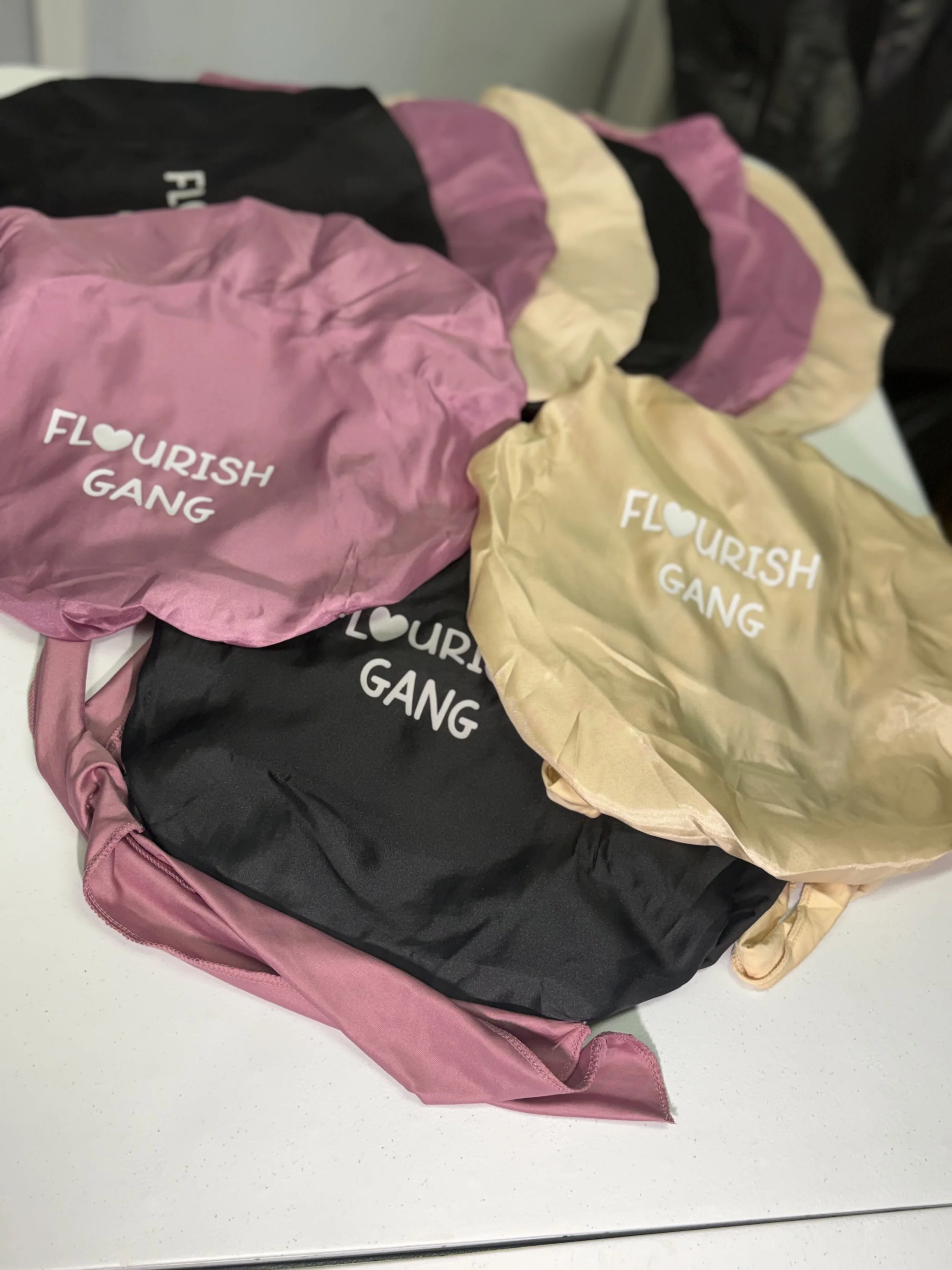 FLOURISH Satin Bonnet