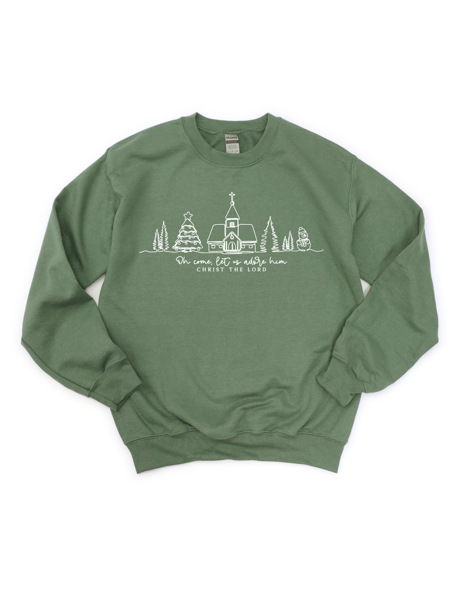 Come Let Us Adore Him Sweatshirt