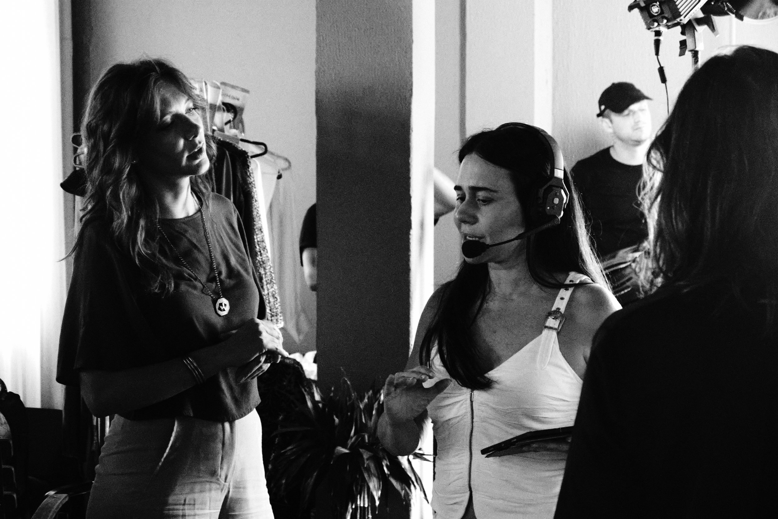 cobertura de curso de direção com Fernanda Negrini