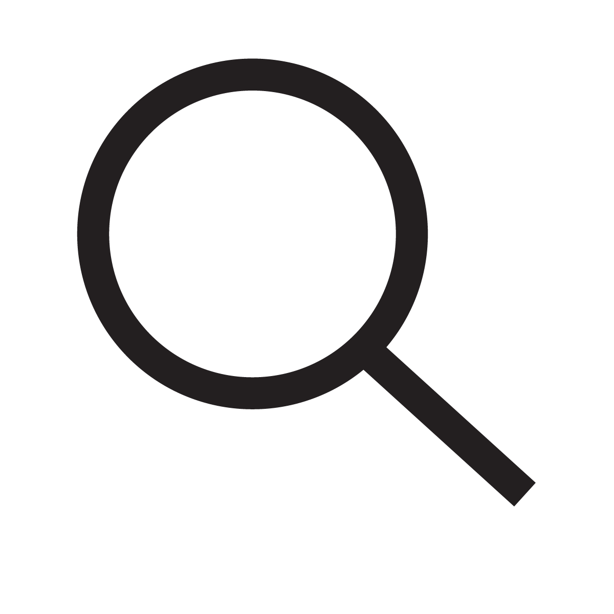 Magnifying glass icon.