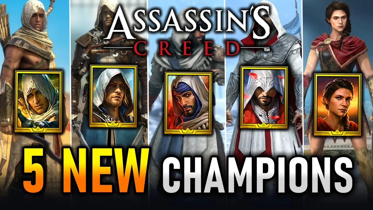 New RAID Collab Gives EVERYONE a Legendary Champion from the Assassin’s Creed Franchise