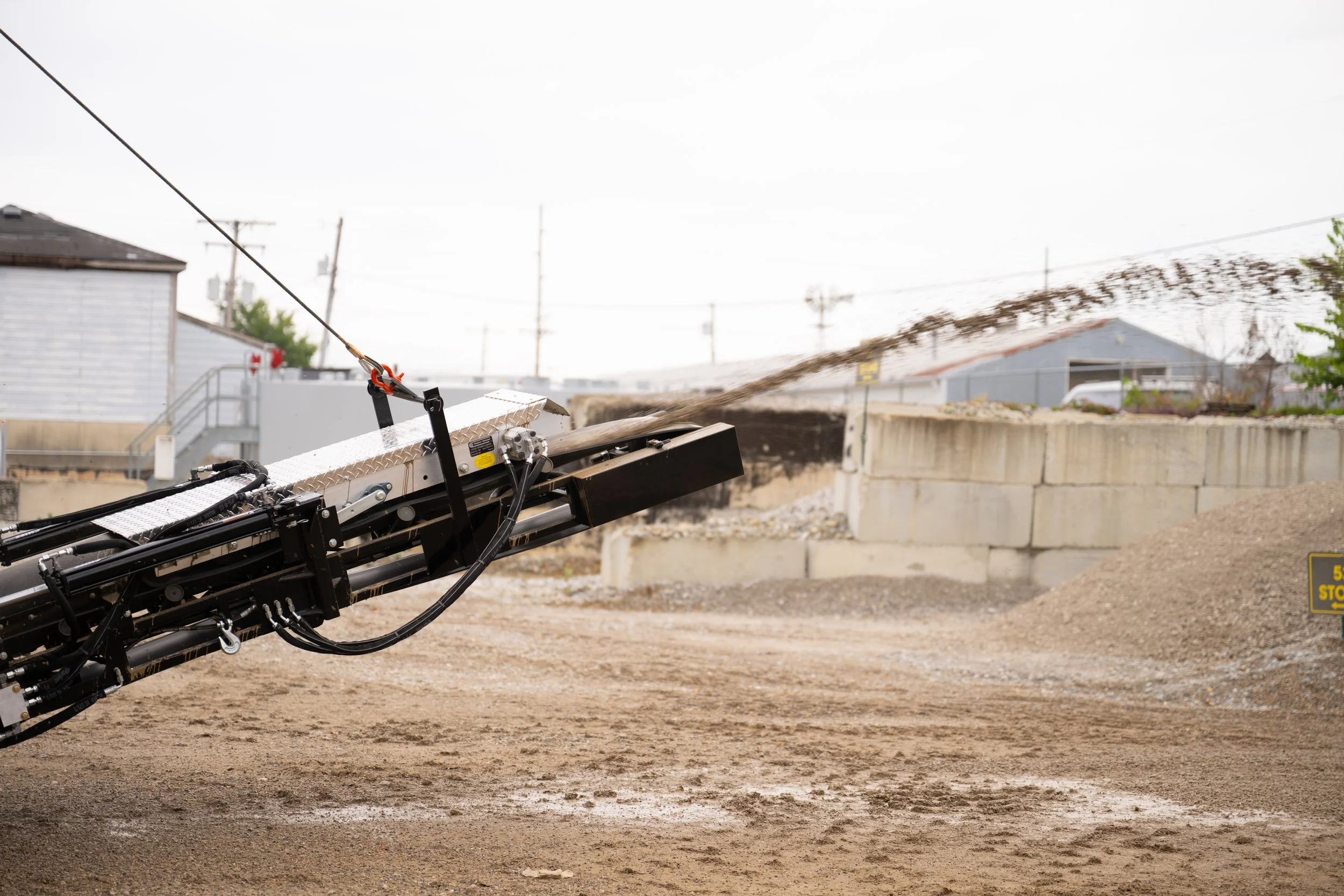 The GCI P-shooter shooting gravel