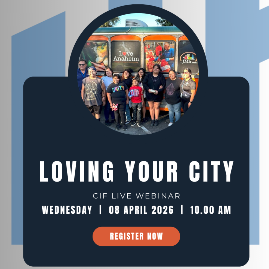 CIF Webinar - Loving Your City