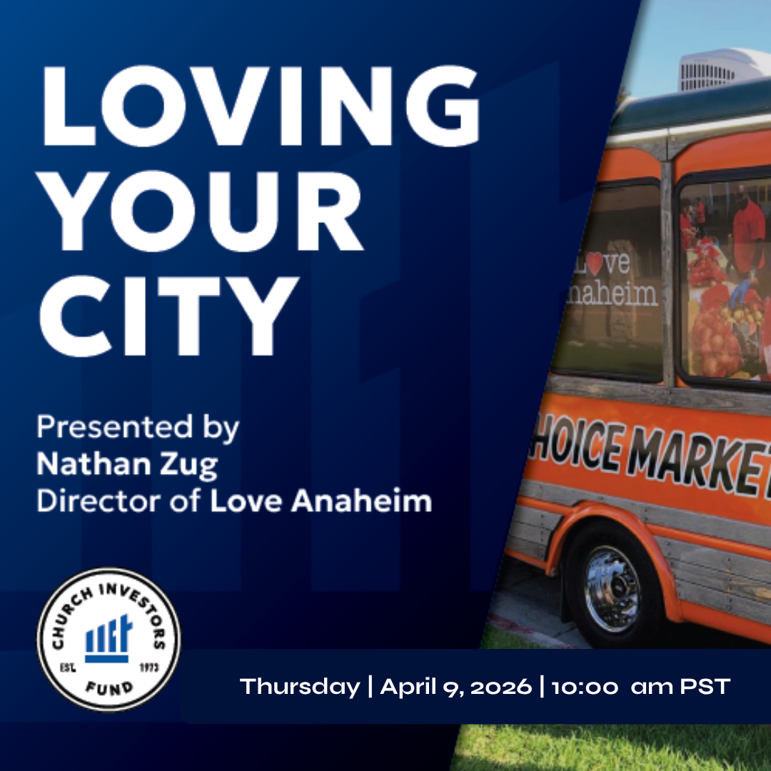 CIF Webinar - Loving Your City