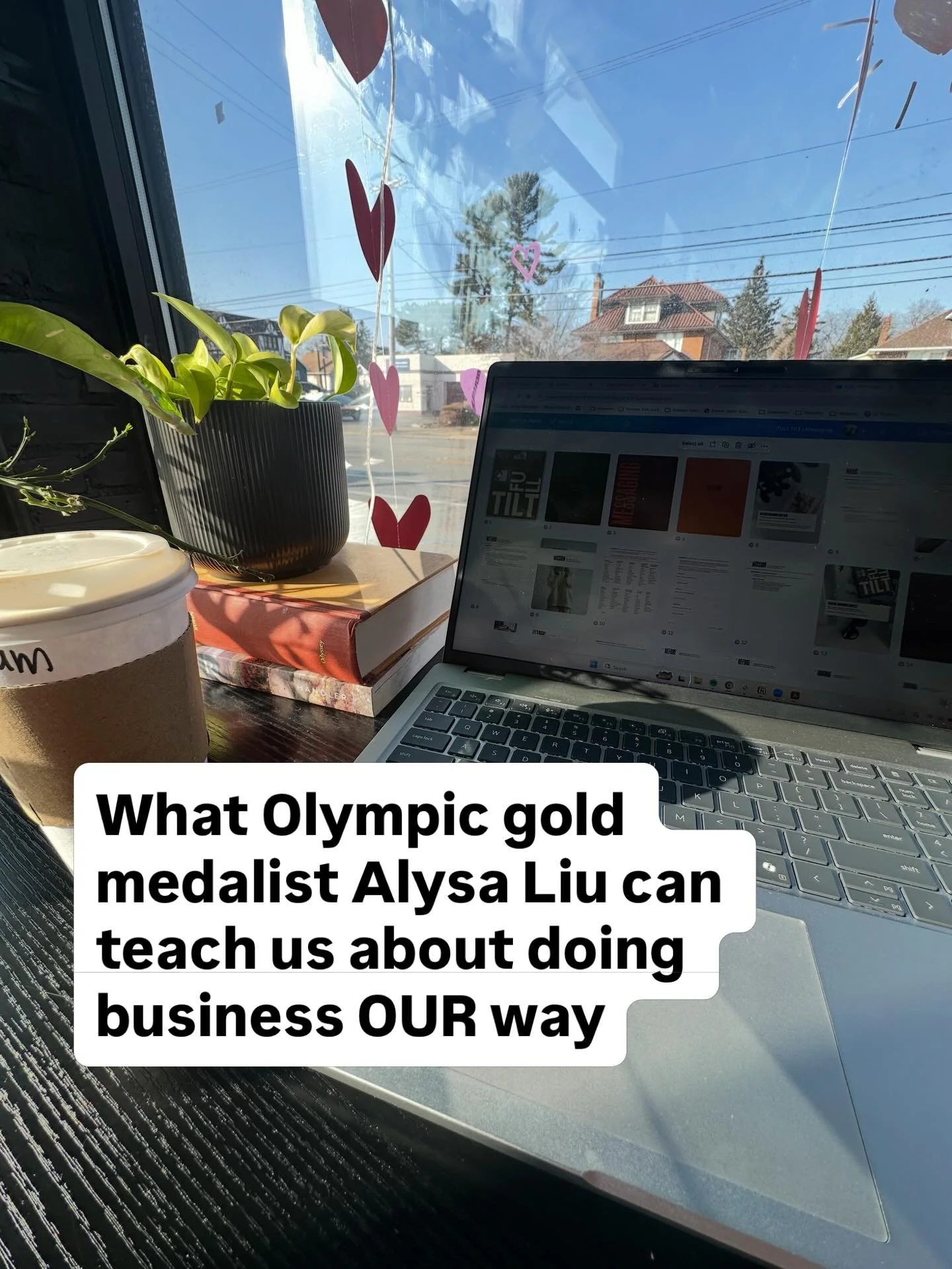 I love to treat my business kind of like a science experiment - I&rsquo;ll have a thought and I treat it like a hypothesis. 

Then I test it &amp; gather evidence. 

The current thoughts on trial?
What if doing it my way was the way. 
What if joy &am