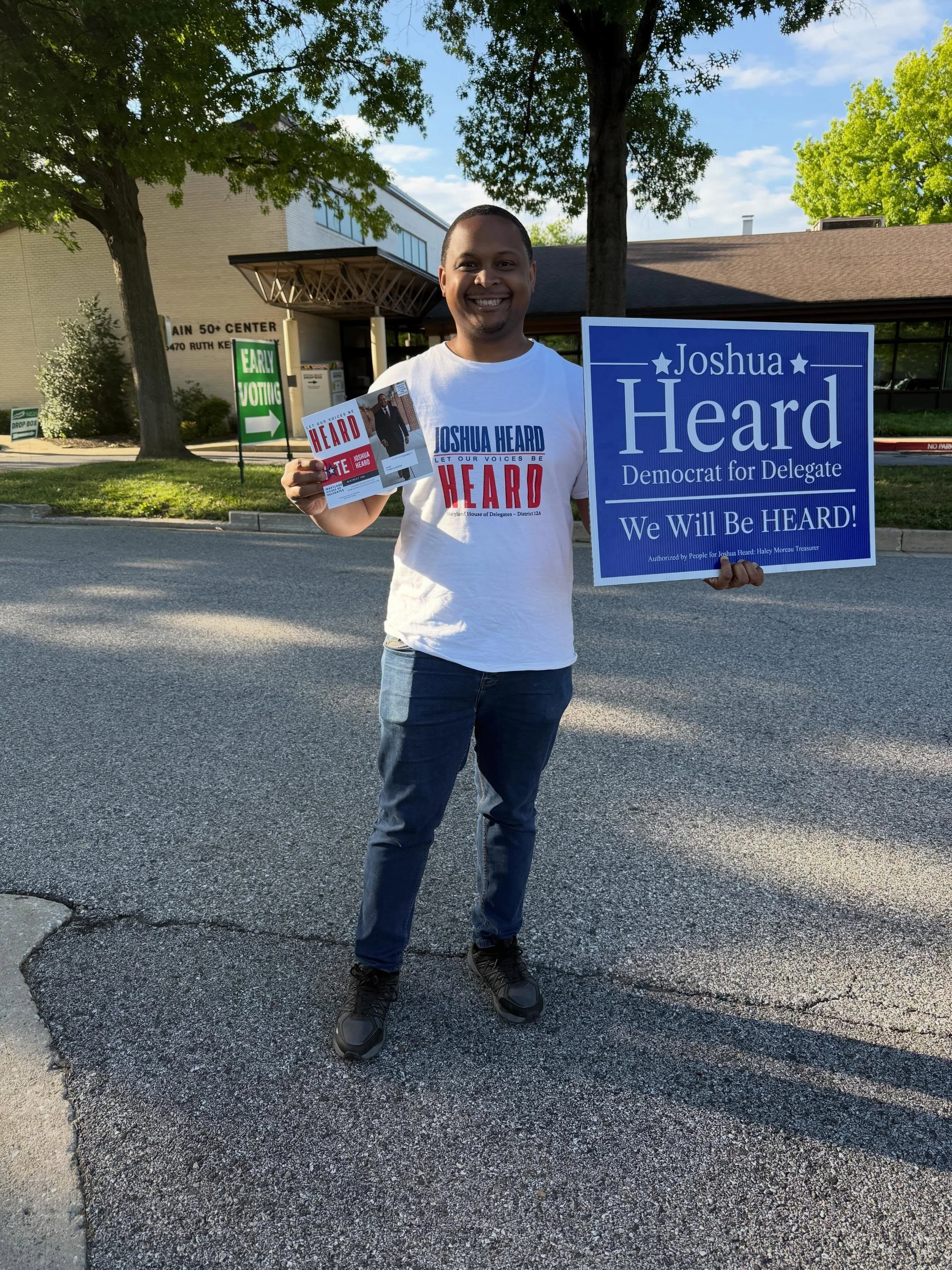 Tomorrow is Election Day.

What started as a conversation about community, fairness, and what District 12A deserves became a campaign powered by neighbors, friends, volunteers, family, and people who believed we could do politics differently.

From k