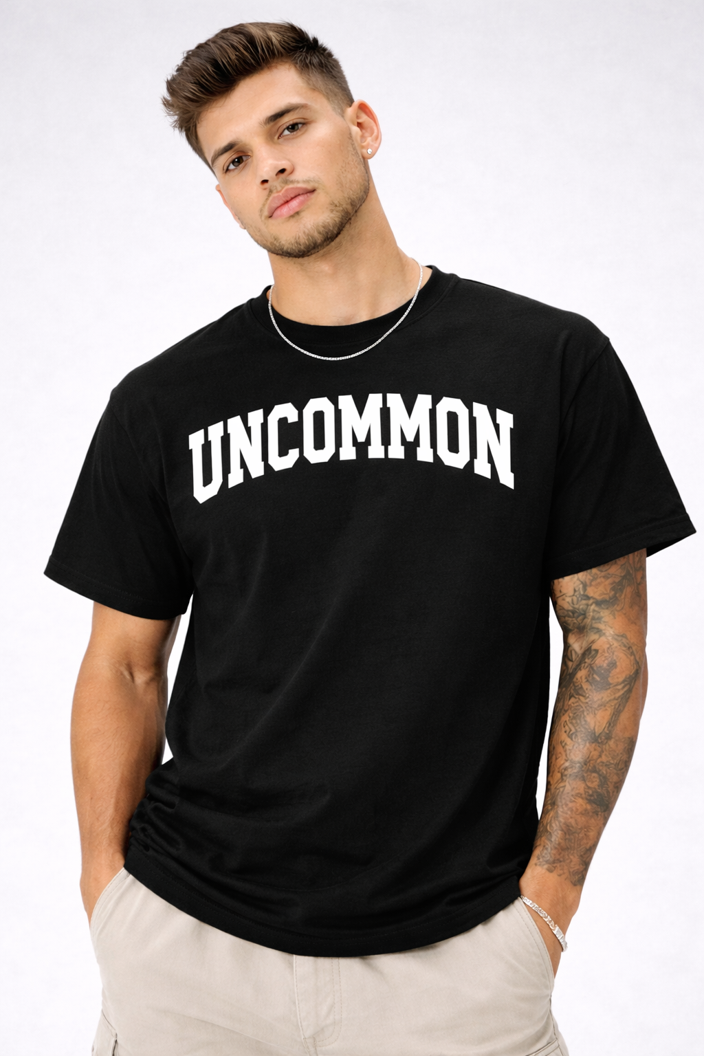 uncommon black tee male.png