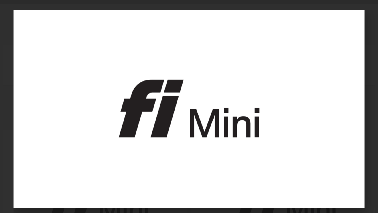 F1 Mini logo on a white background.