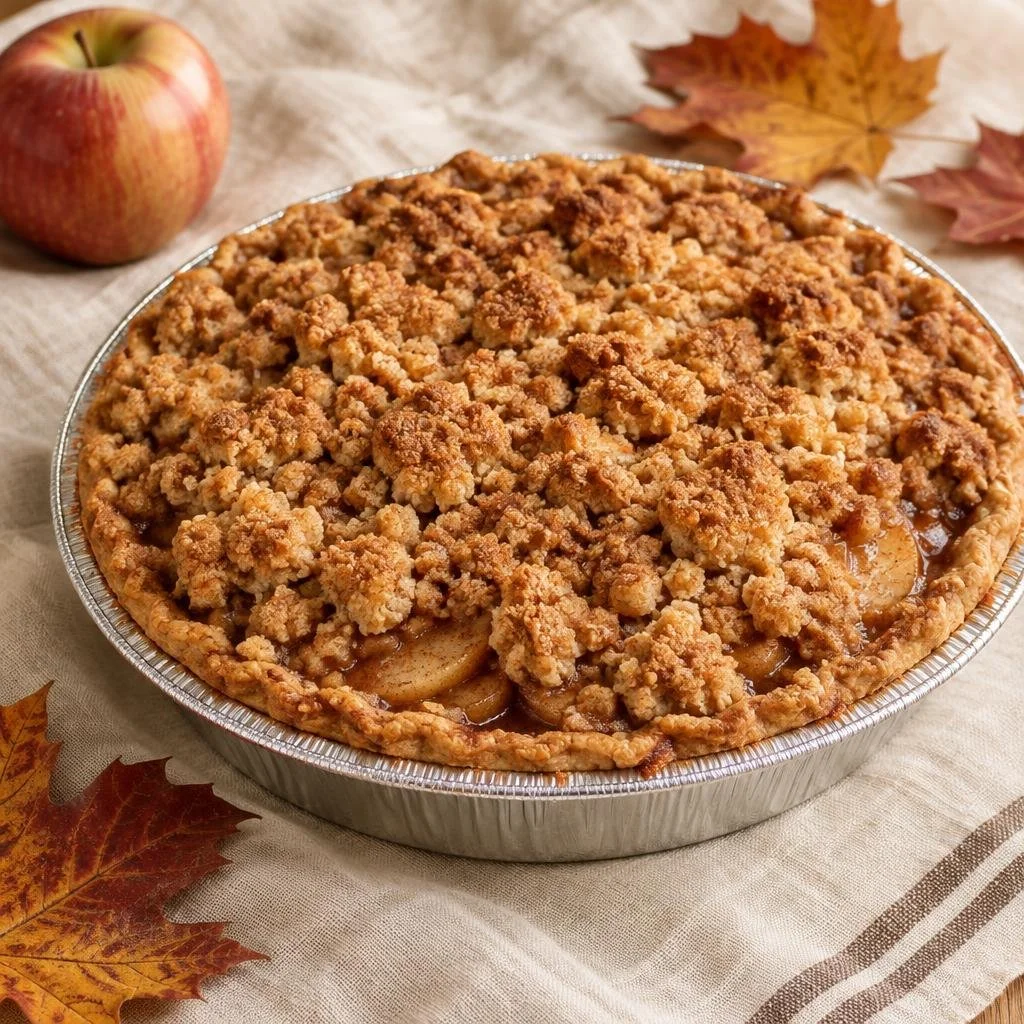 Apple Crumb Pie