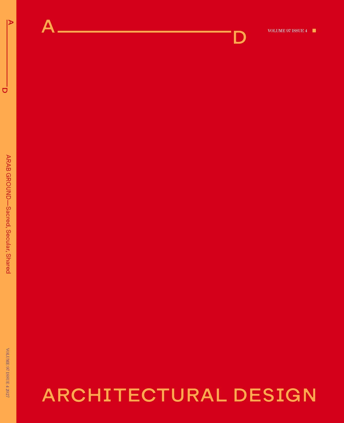 VOL 97.4 Arab Ground—Sacred, Secular, Shared