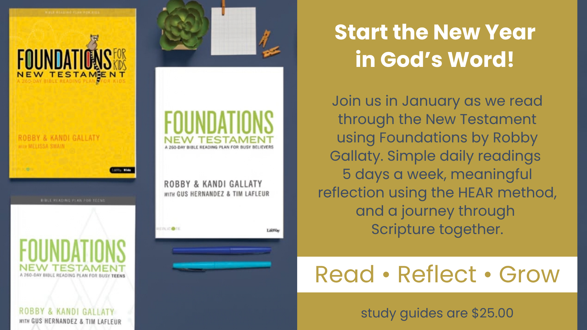 Church Wide Bible Study: Foundations