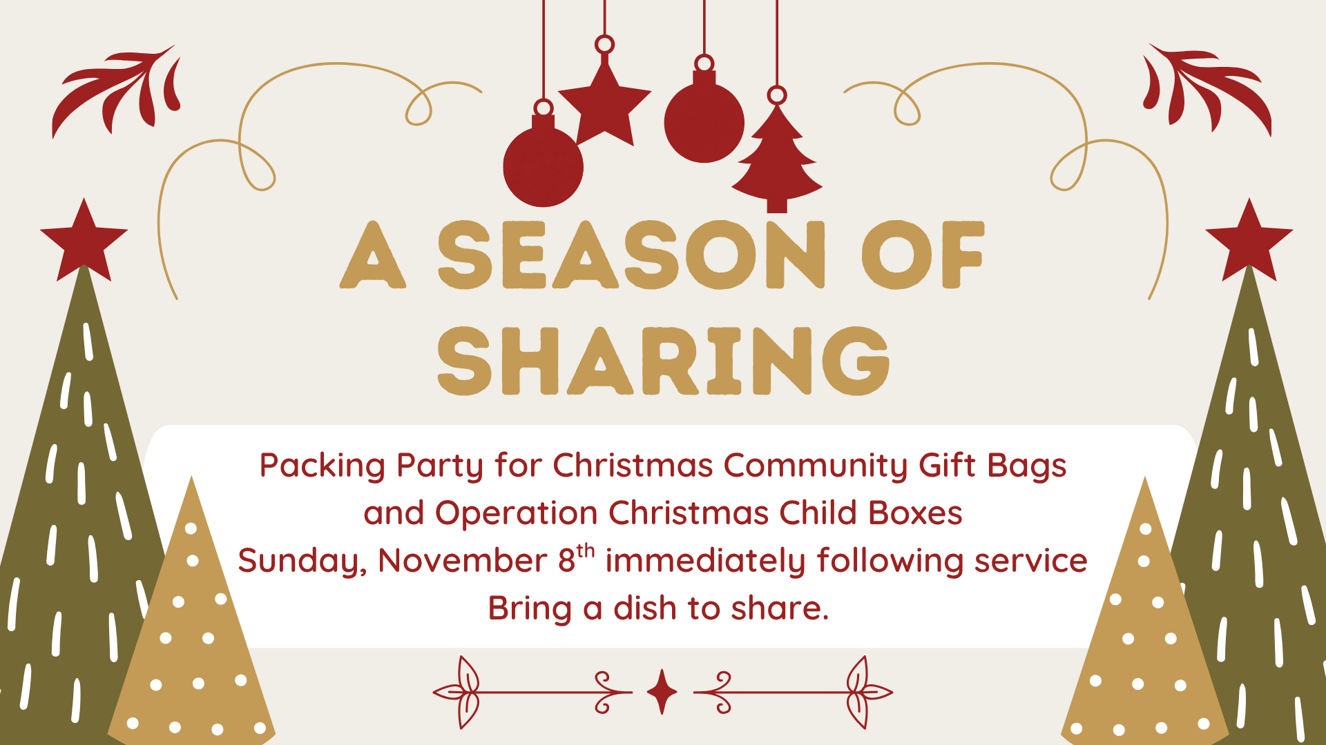 A Season of Sharing