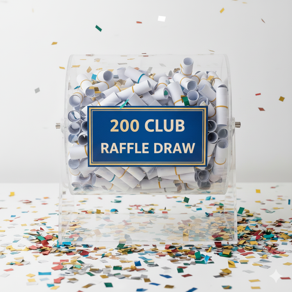 200 Club Draw 