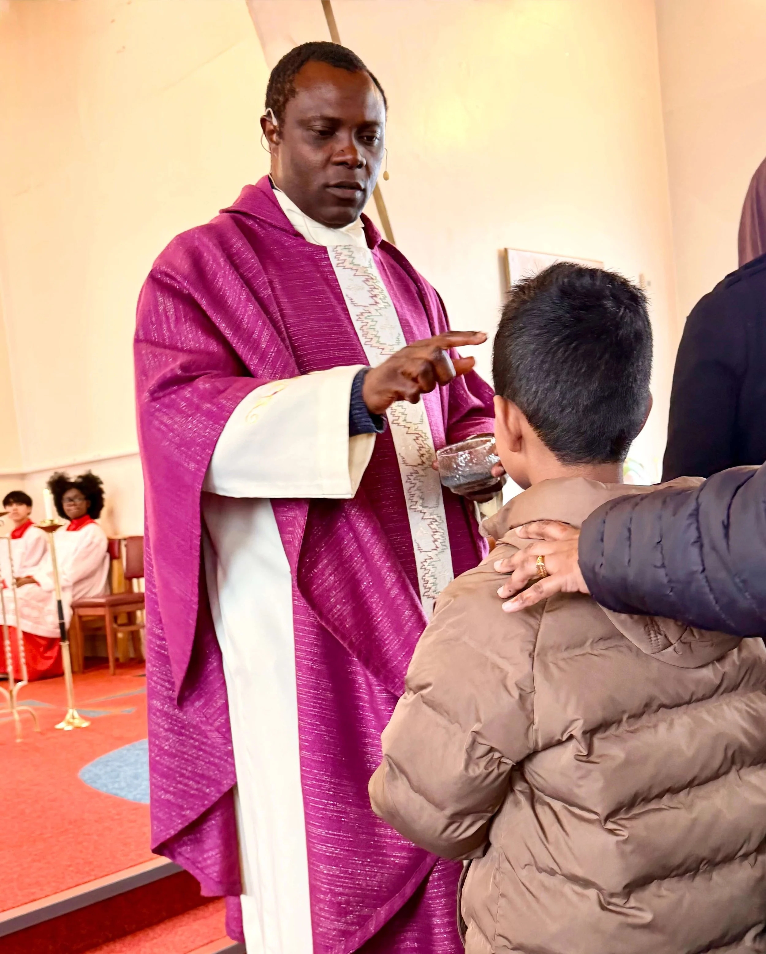 Ash Wednesday at St. Ambrose Barlow