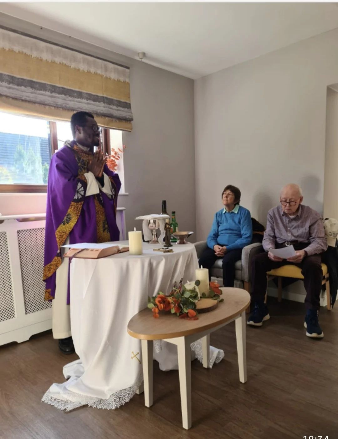 SVP Celebrate Mass at Worsley Lodge