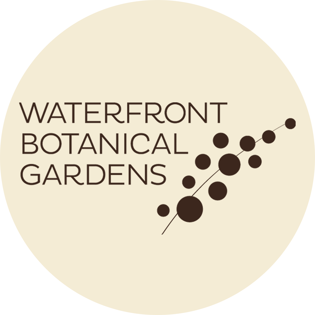 waterfront botanical gardens logo