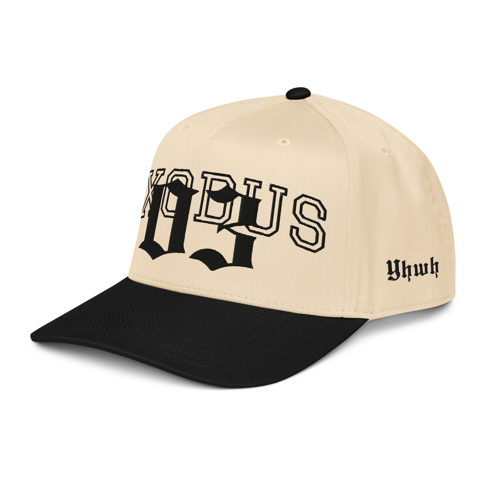 Exodus 3/Yhwh || 5-Panel 3D Embroidery Contrast Brim Cap