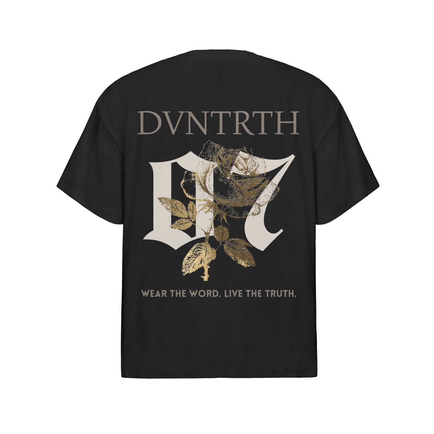 DVNTRTH x 07 || Streetwear Oversized Cotton Tee