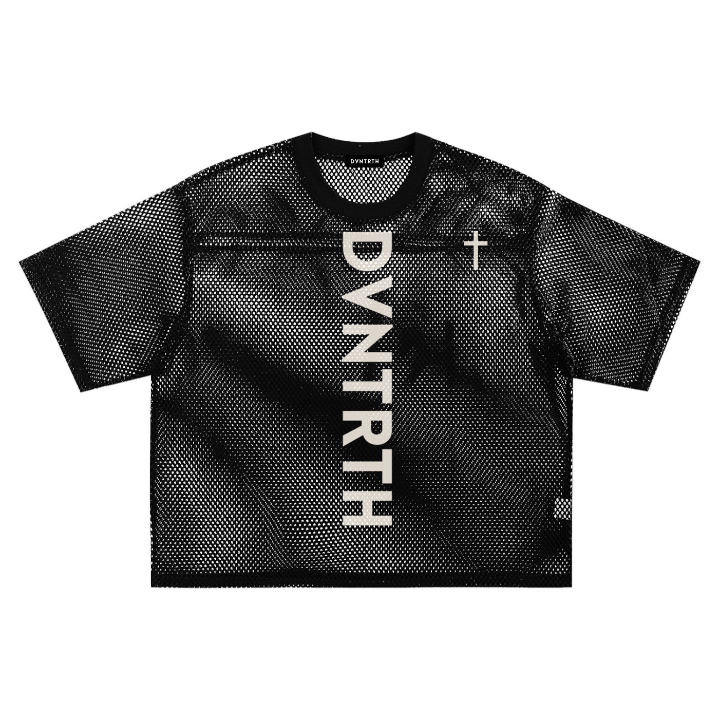 DVNTRTH x Cross || Mesh Performance Boxy Tee