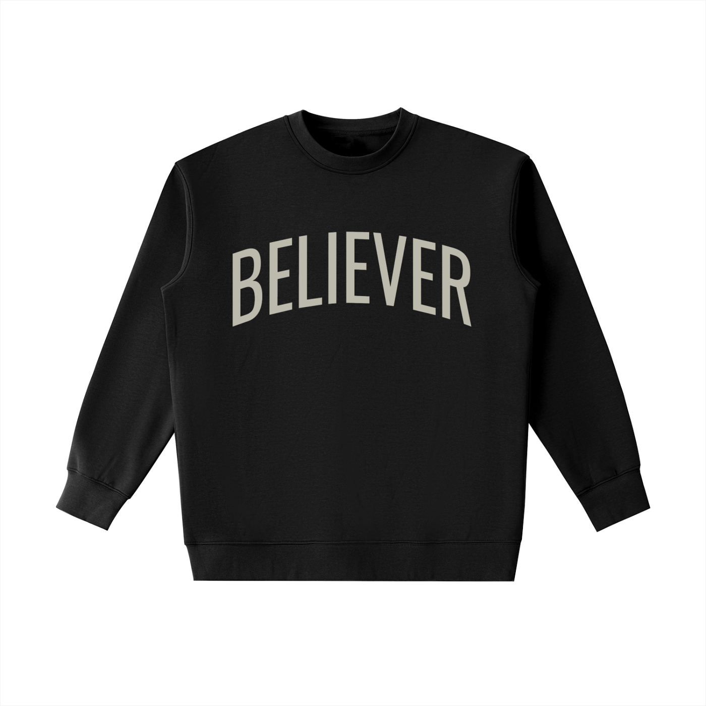 BELIEVER || Essential Heavyweight Crewneck Sweatshirt