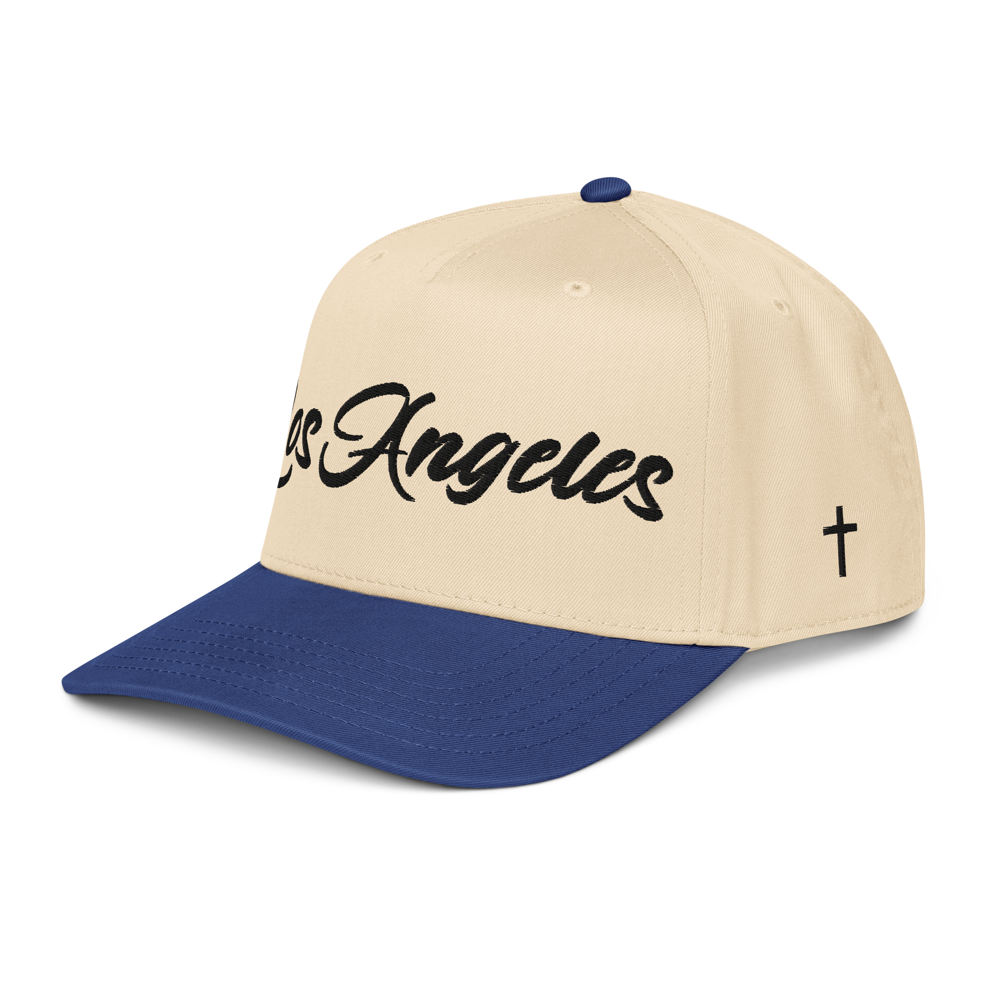Los Angeles x John 14:6 || 5-Panel 3D Embroidery Contrast Brim Cap