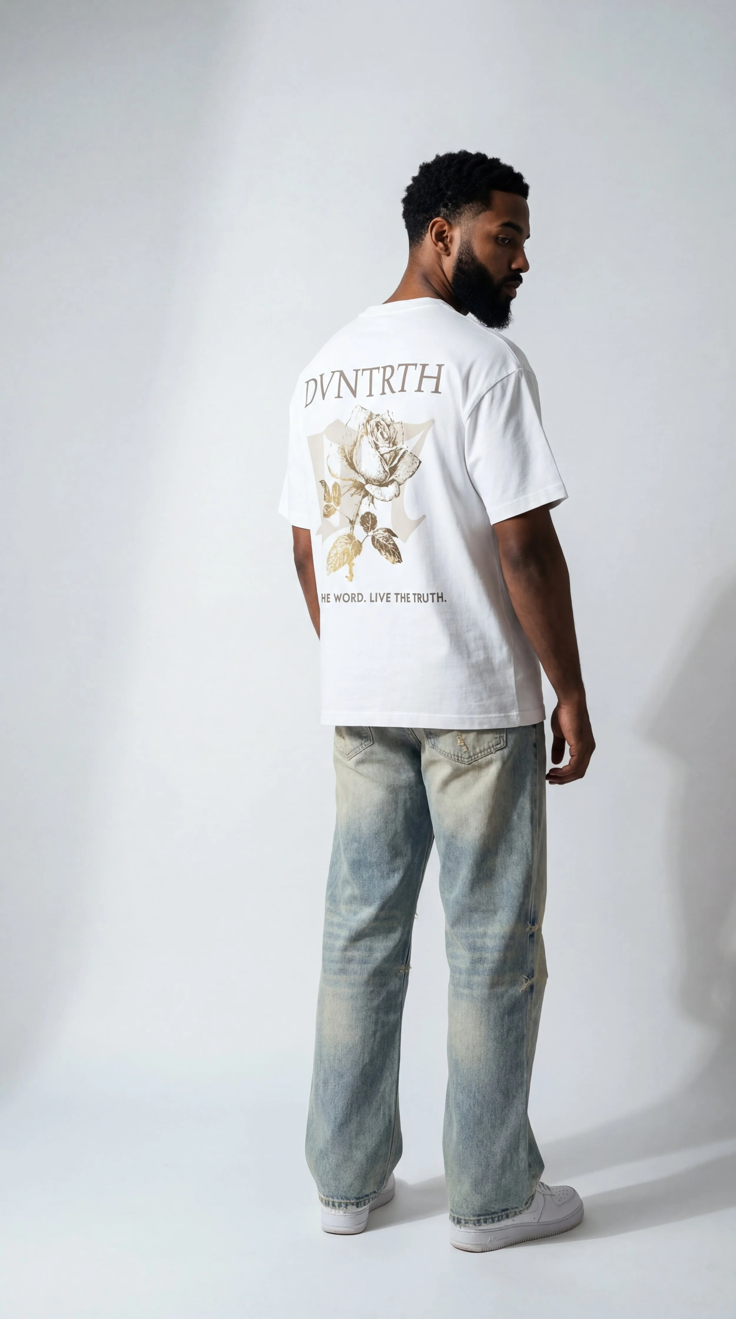 DVNTRTH x 07 || Streetwear Oversized Cotton Tee