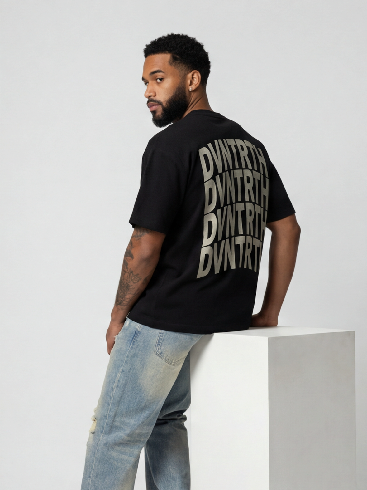 DVNTRTH 4x || Streetwear Oversized Cotton Tee