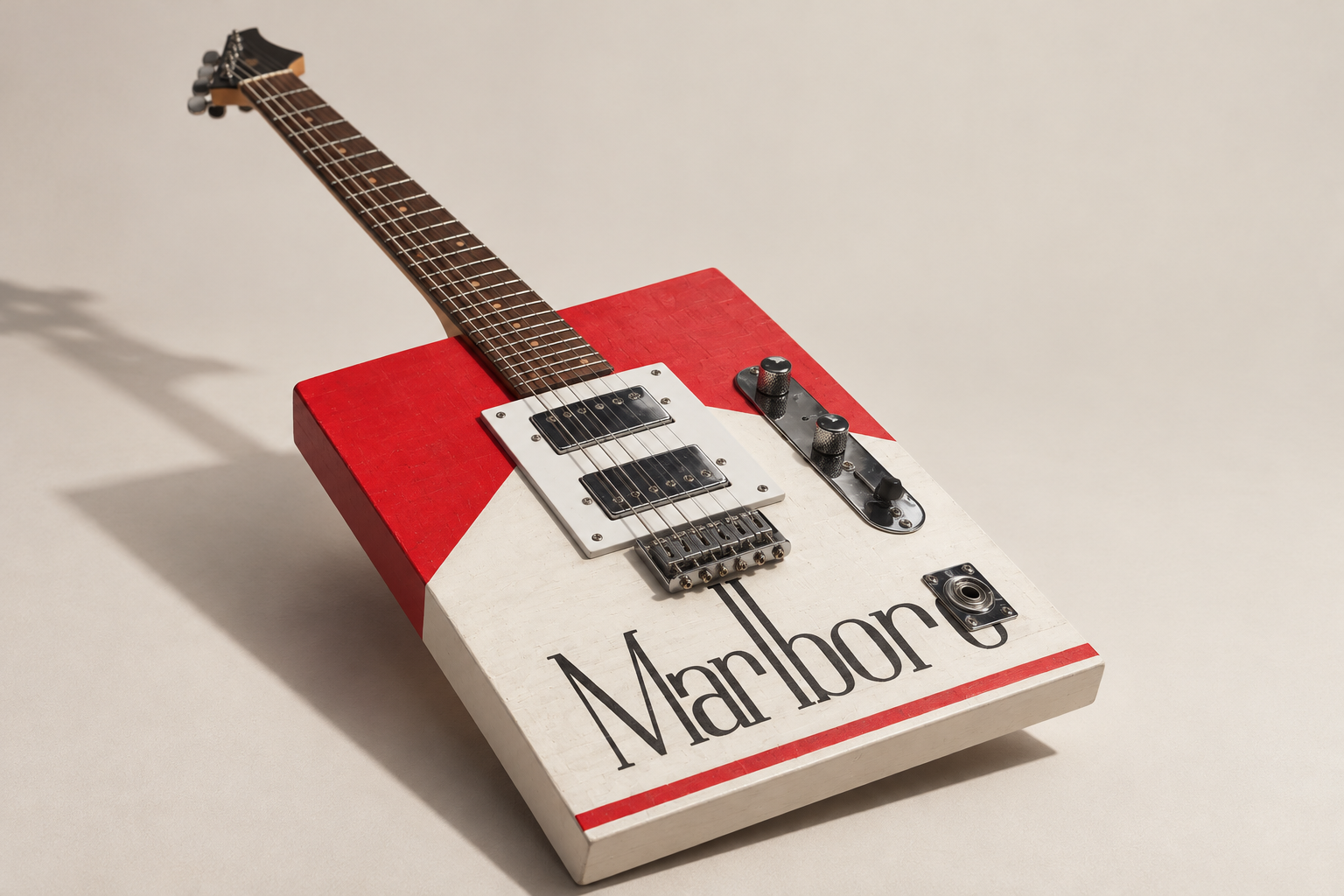 Electric Box Guitar: Playable Artwork