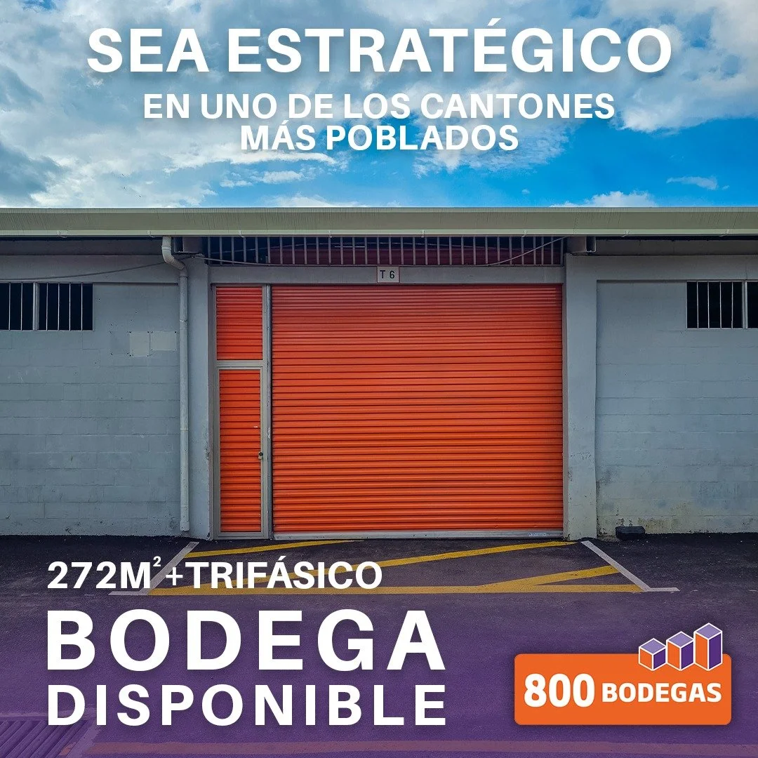 &iexcl;Bodega disponible en Bodegas Industriales Pymes!

Ubicado en San Antonio de Desamparados en el parque de Bodegas Industriales Pymes en San Jos&eacute;. Cuenta con seguridad y acceso 24 horas al dia, los 365 d&iacute;as del a&ntilde;o. Incluye 