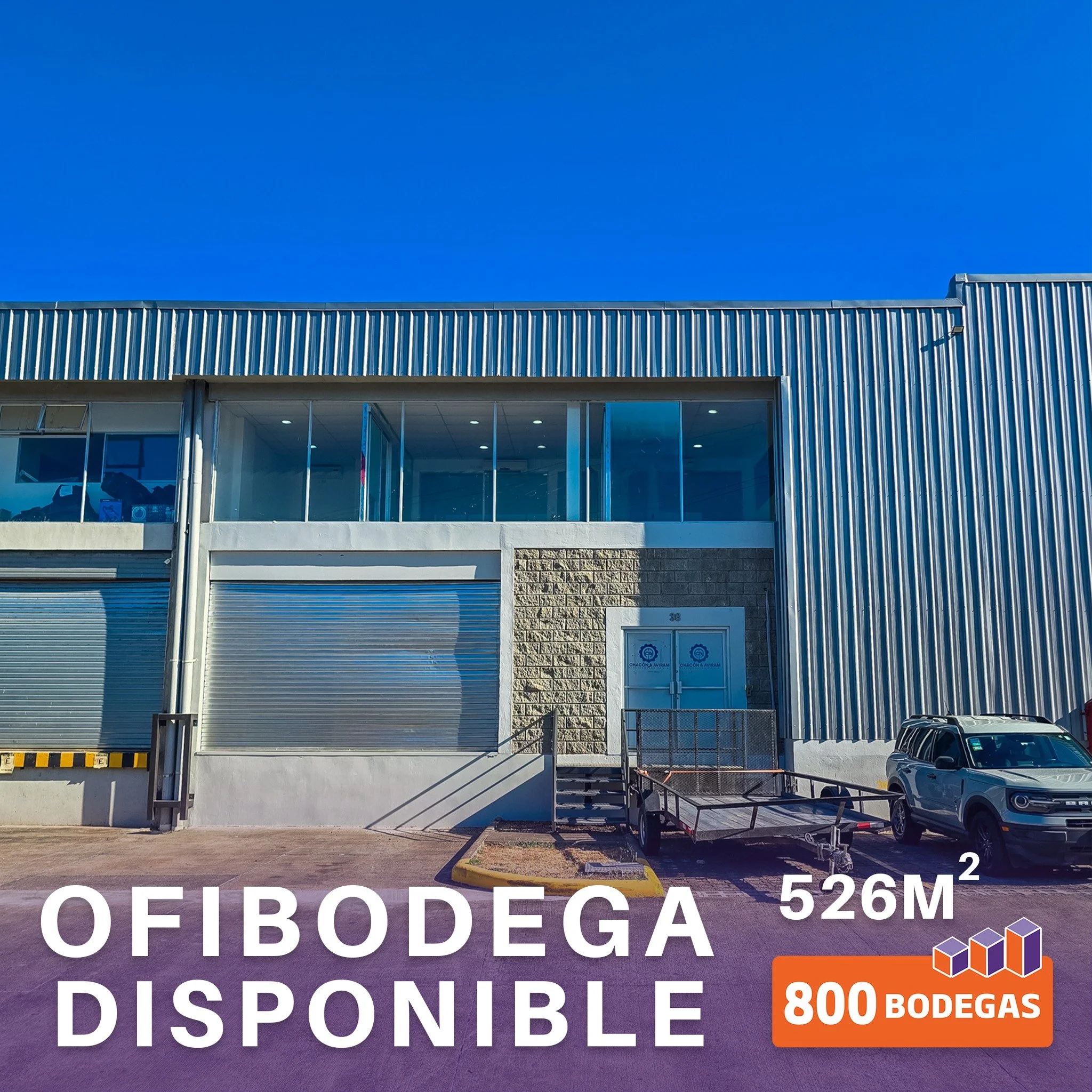 Ofi-bodega de 526m&sup2; en Alajuela lista para trabajar 24/7

&iquest;Busc&aacute;s espacio para crecer sin complicarte?
Aqu&iacute; ten&eacute;s bodega + oficinas + log&iacute;stica integrada 💥

✔ And&eacute;n de carga
✔ 11 oficinas con A/C
✔ Segu