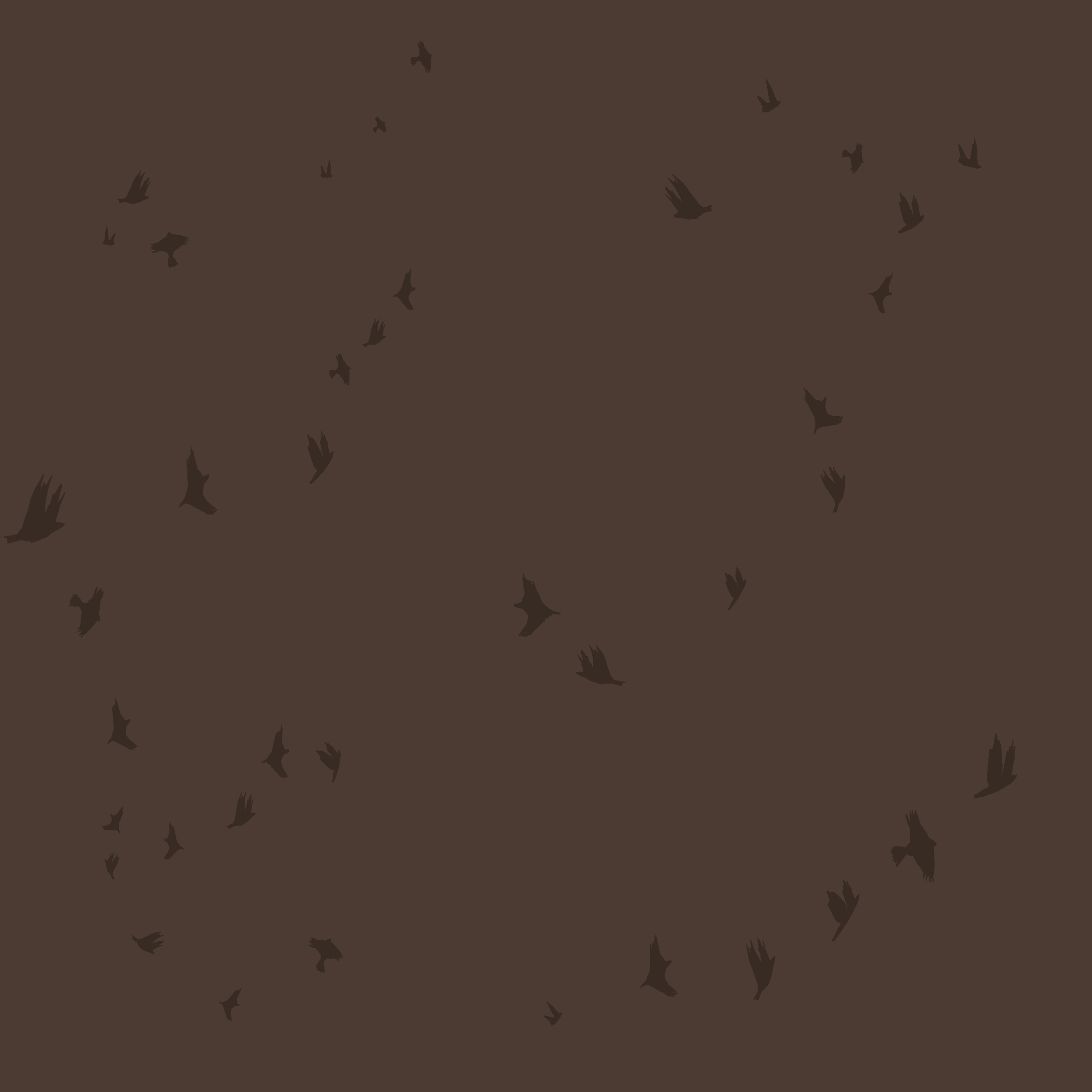 Overhead — Chocolate Migrating Birds.png