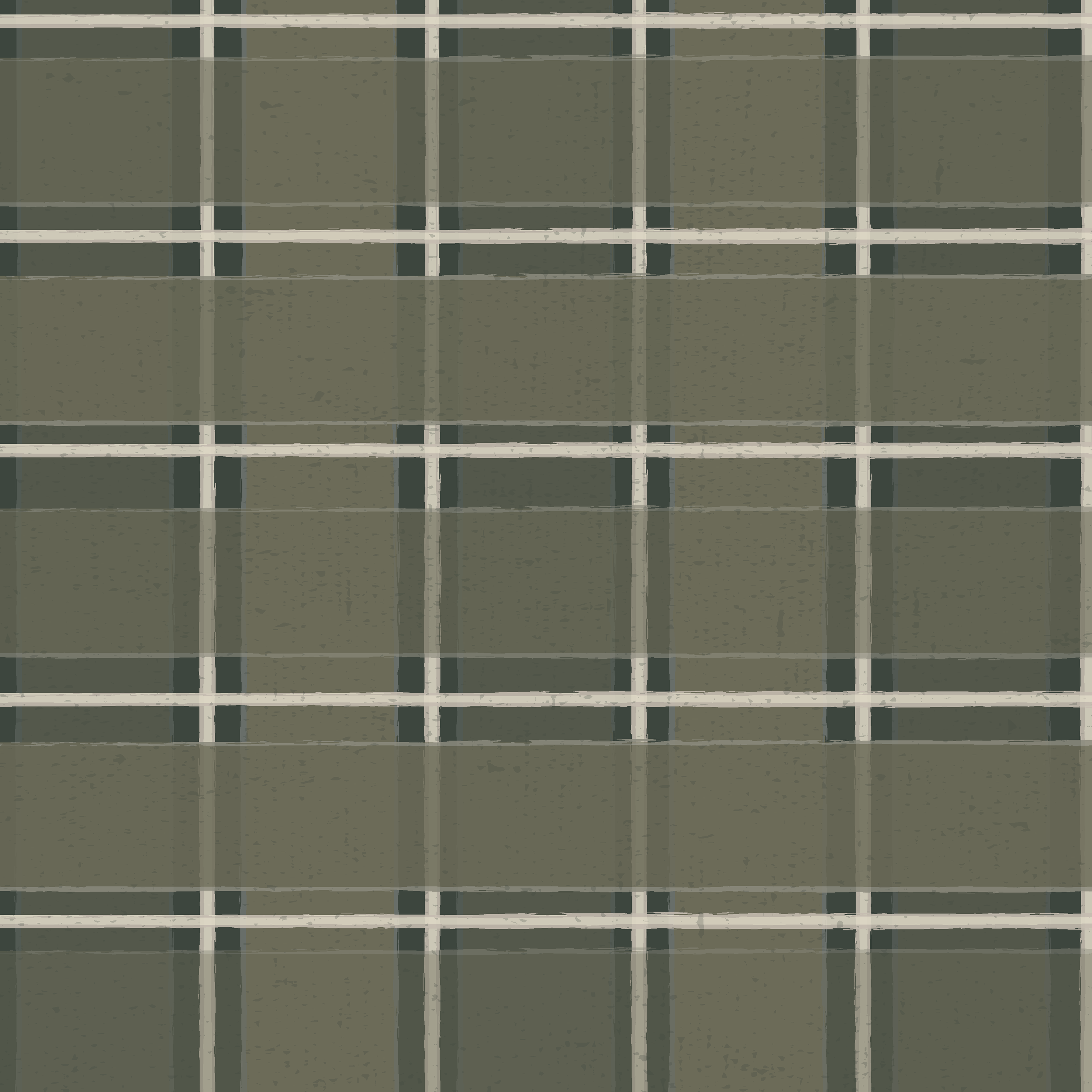 Pine Woven Plaid — Deep Olive Green & Cream.png