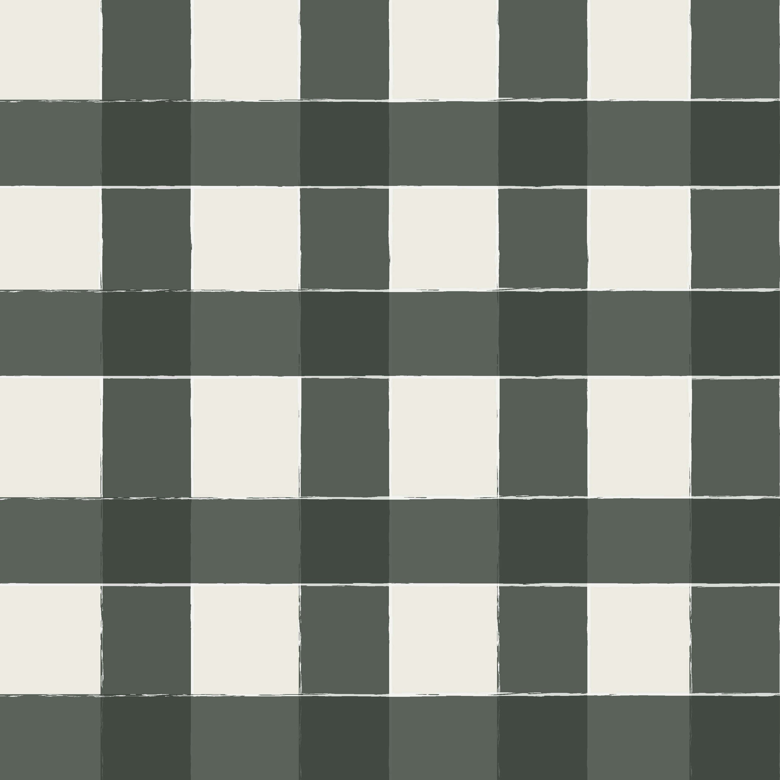 Pine Check — Deep Olive Green & Warm Ivory.png