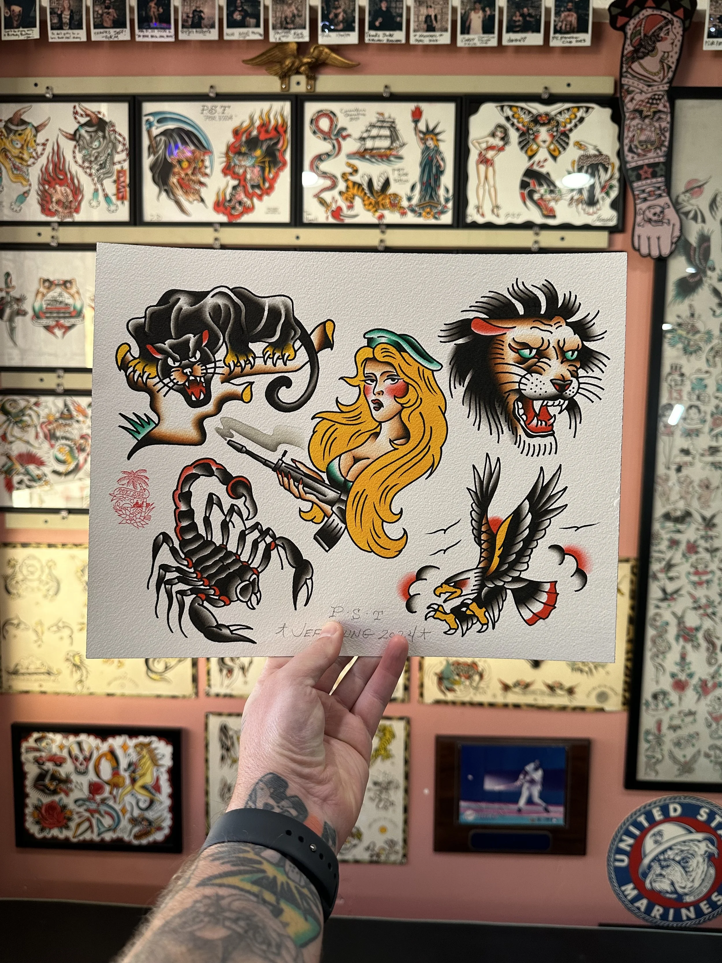 Jeff Young, San Diego tattoo artist