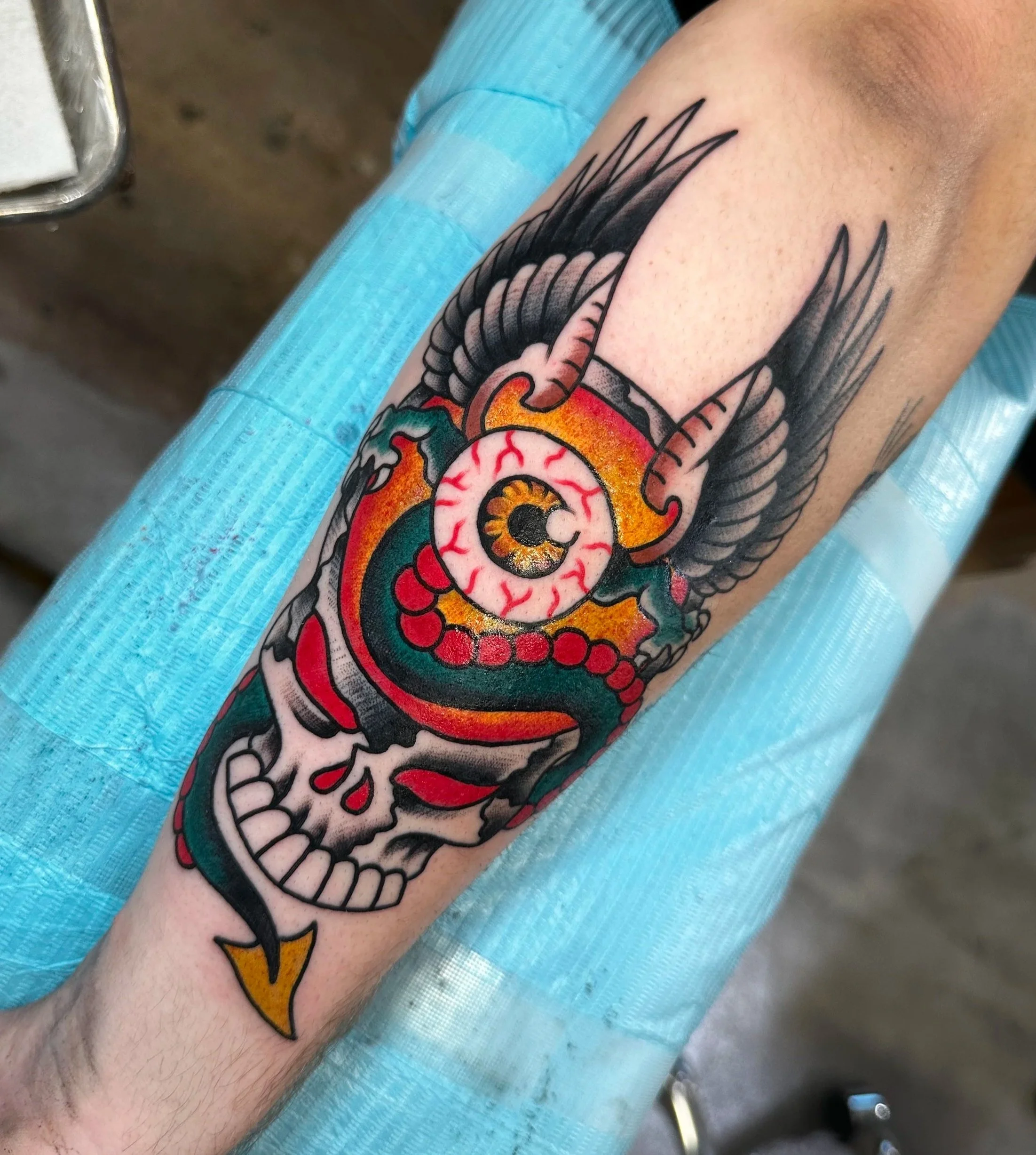 Best Traditional tattoos in San Diego by tattoo artist Jeff Young, jyoung_tattoos