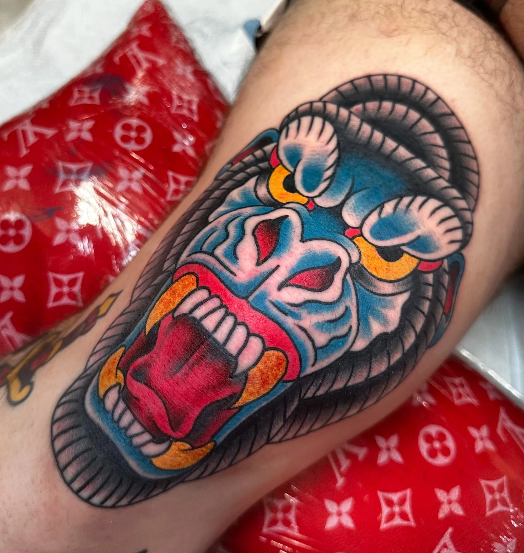 Top traditional tattoo artist in San Diego Jeff Young