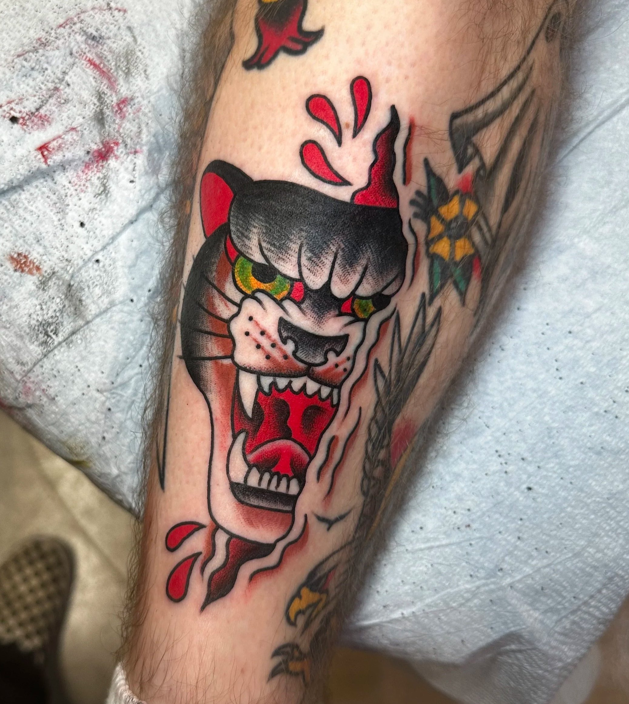 American traditional tattoo artist Jeff Young, Classic designs for everyone