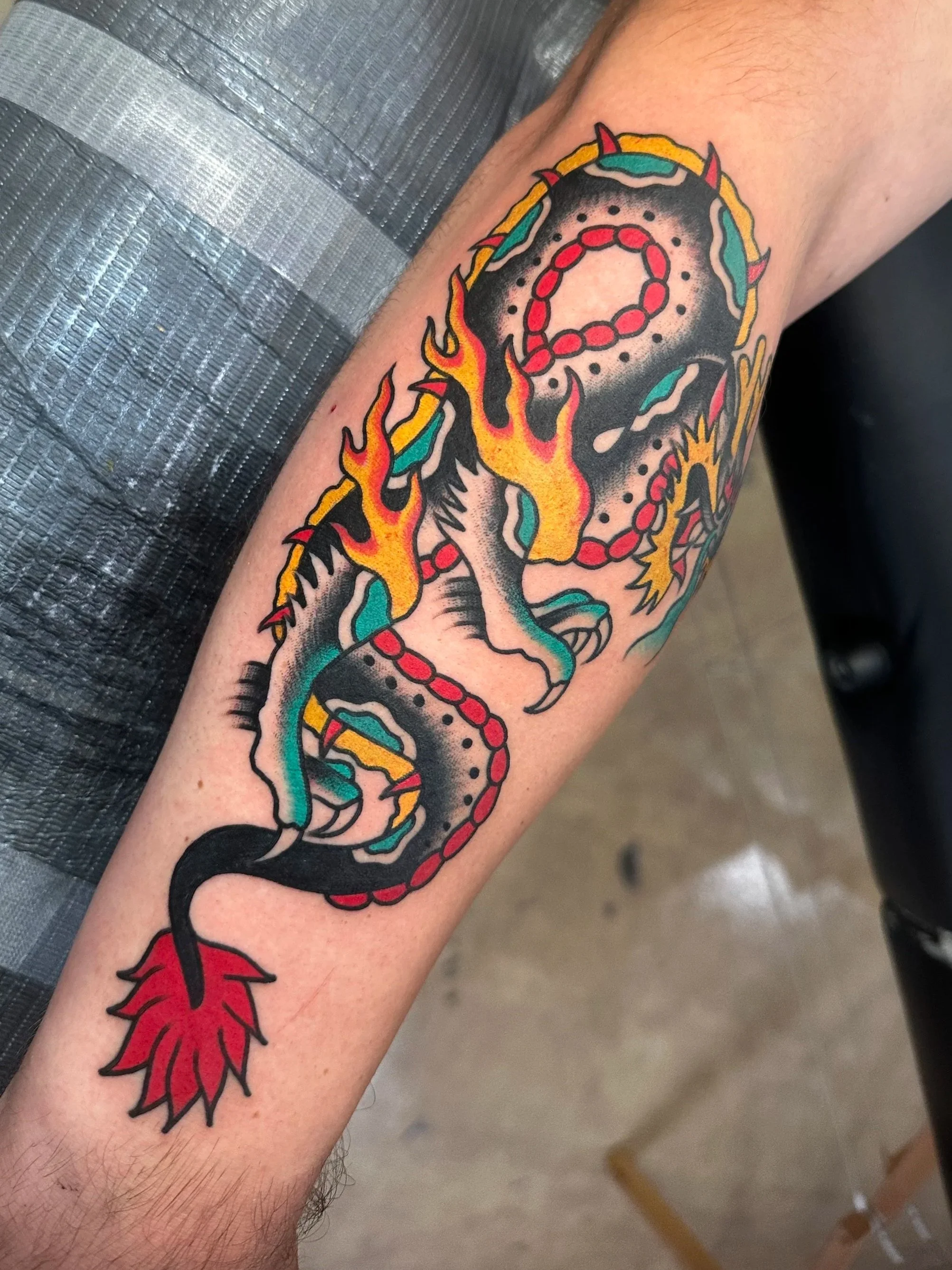 Traditional tattoo artist in San Diego, Jeff Young, jyoung_tattoos