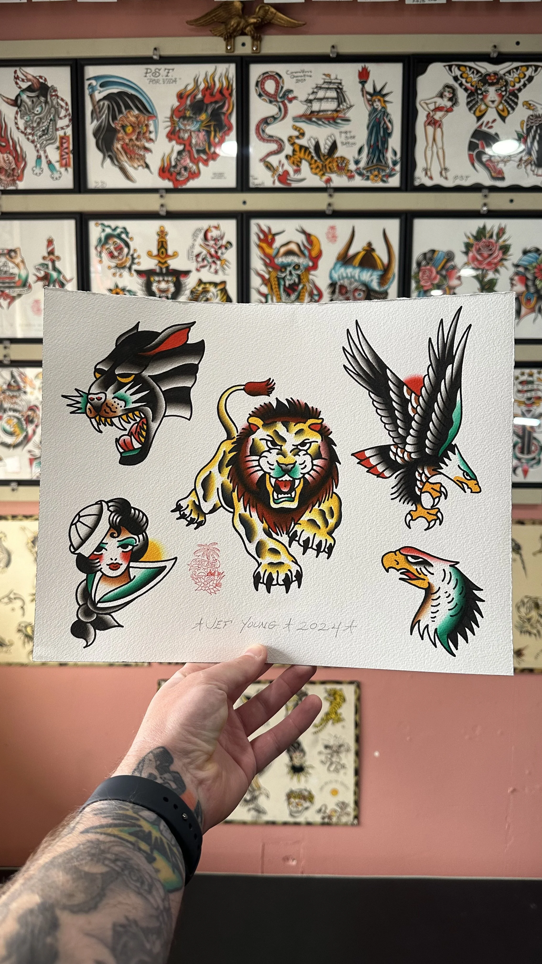 San Diego tattoo artist Jeff Young