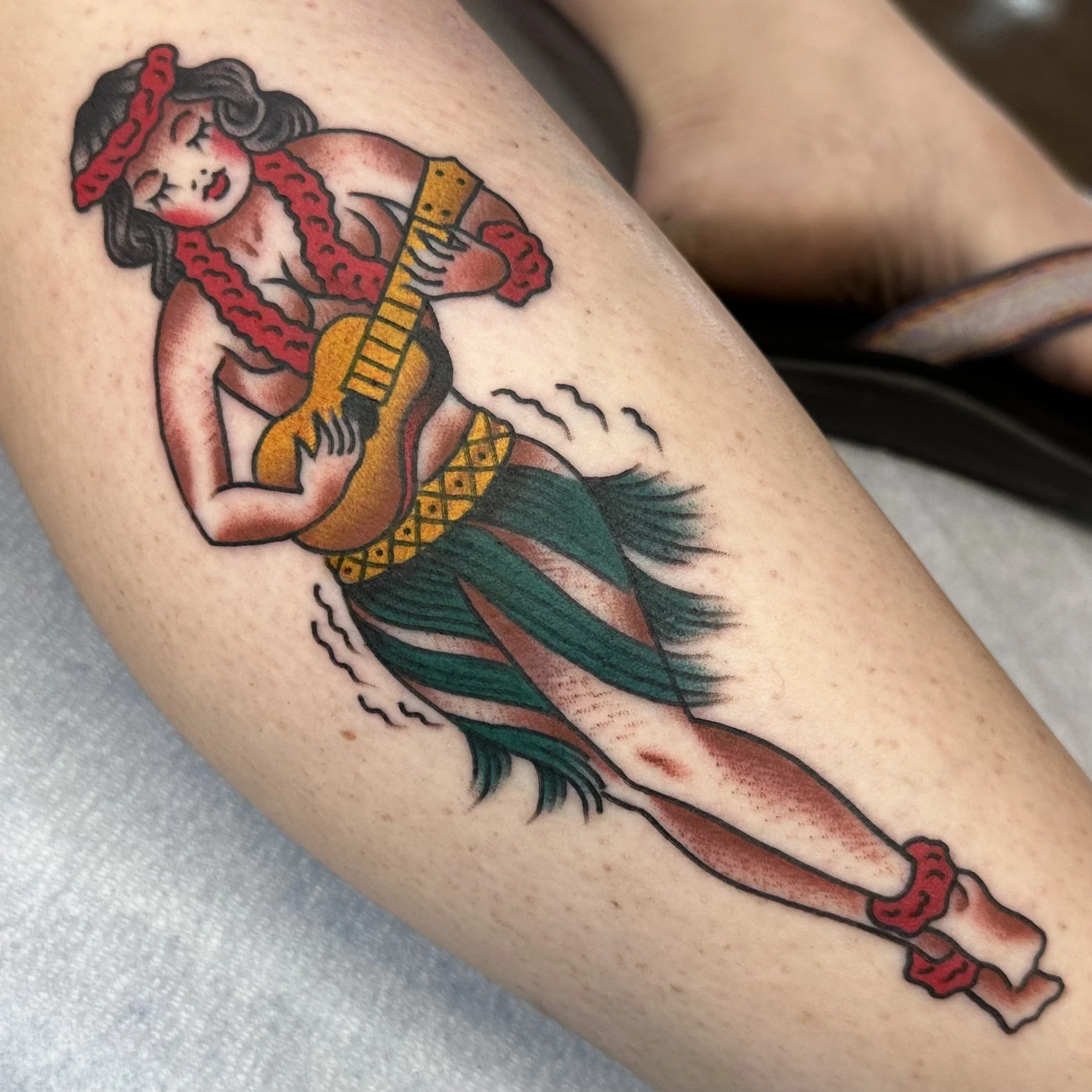 Traditional tattoo artist Jeff Young in San Diego, CA, walk ins always welcome